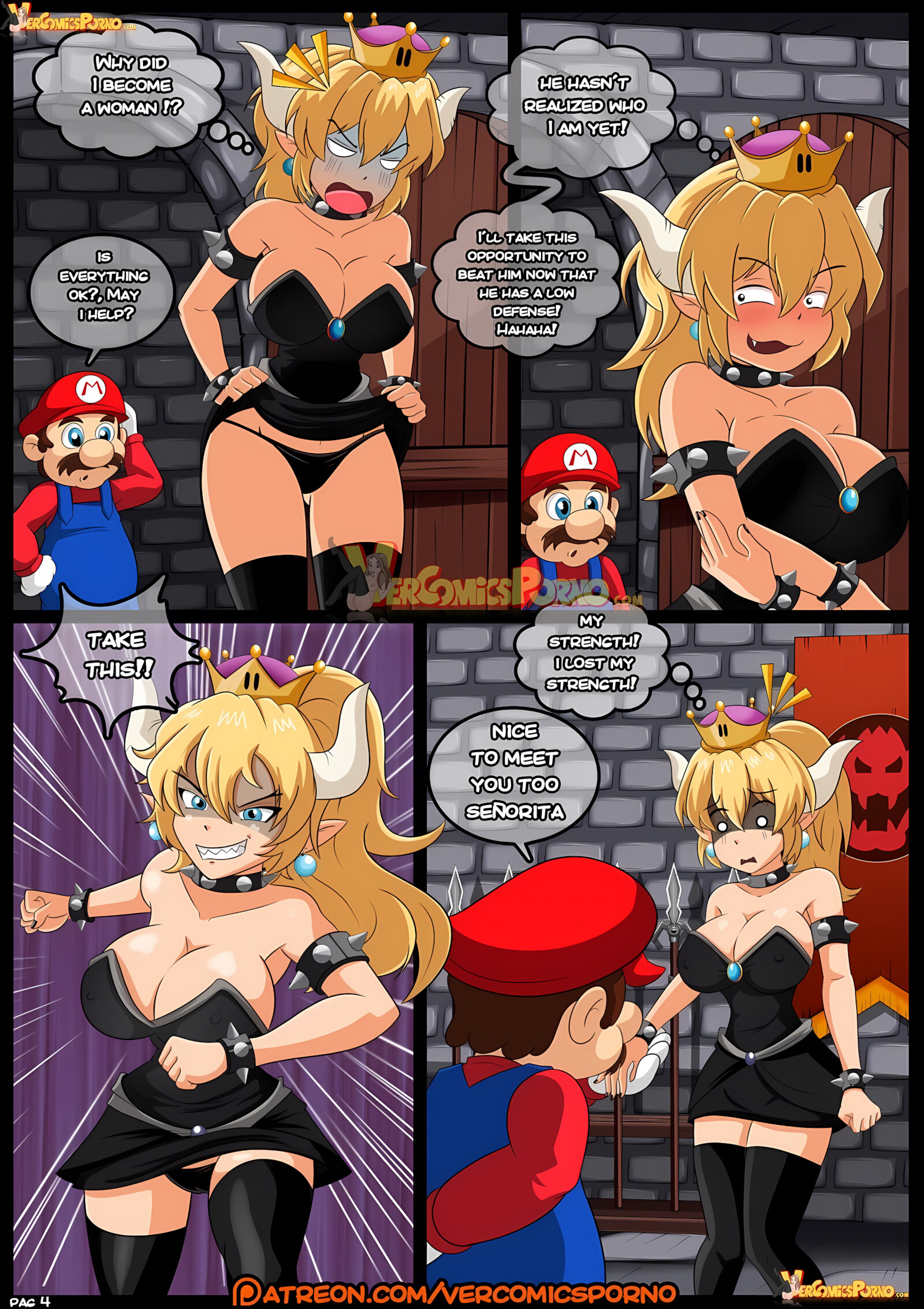 Bowsette Rescue [Croc], Bowsette Rescue, page 5 of 24