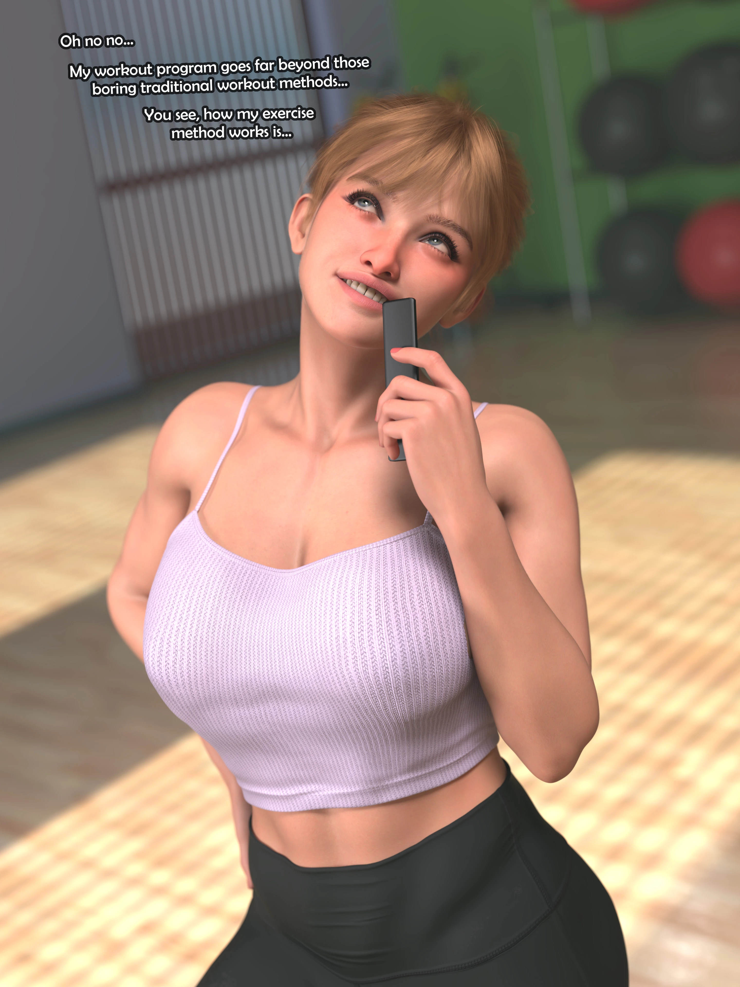 Brutal Brittany’s Workout [SultanOfSize], Brutal Brittany’s Workout, page 2 of 138