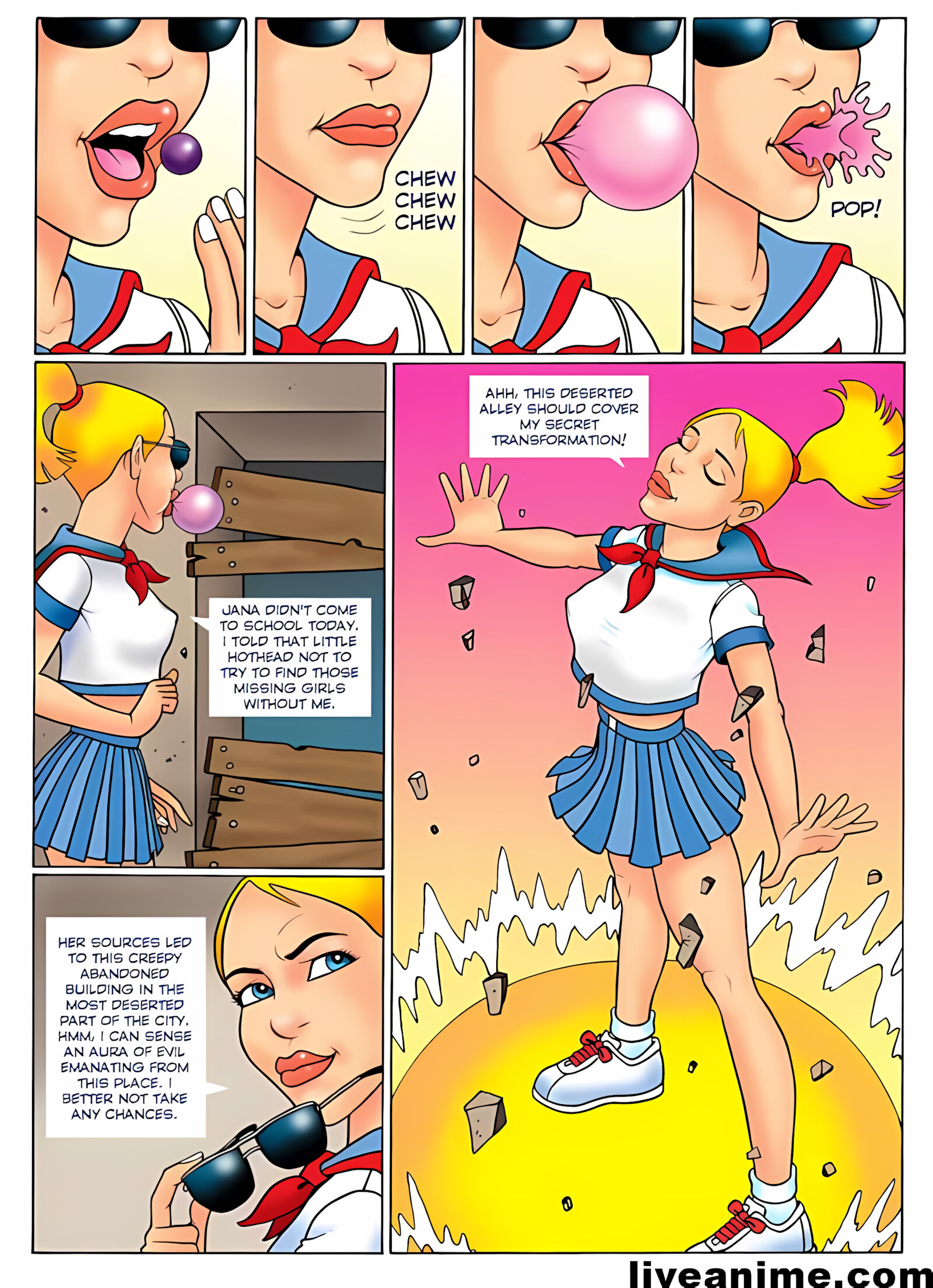 Bubblegum Ranger [Suke Bei], Bubblegum Ranger, page 2 of 20