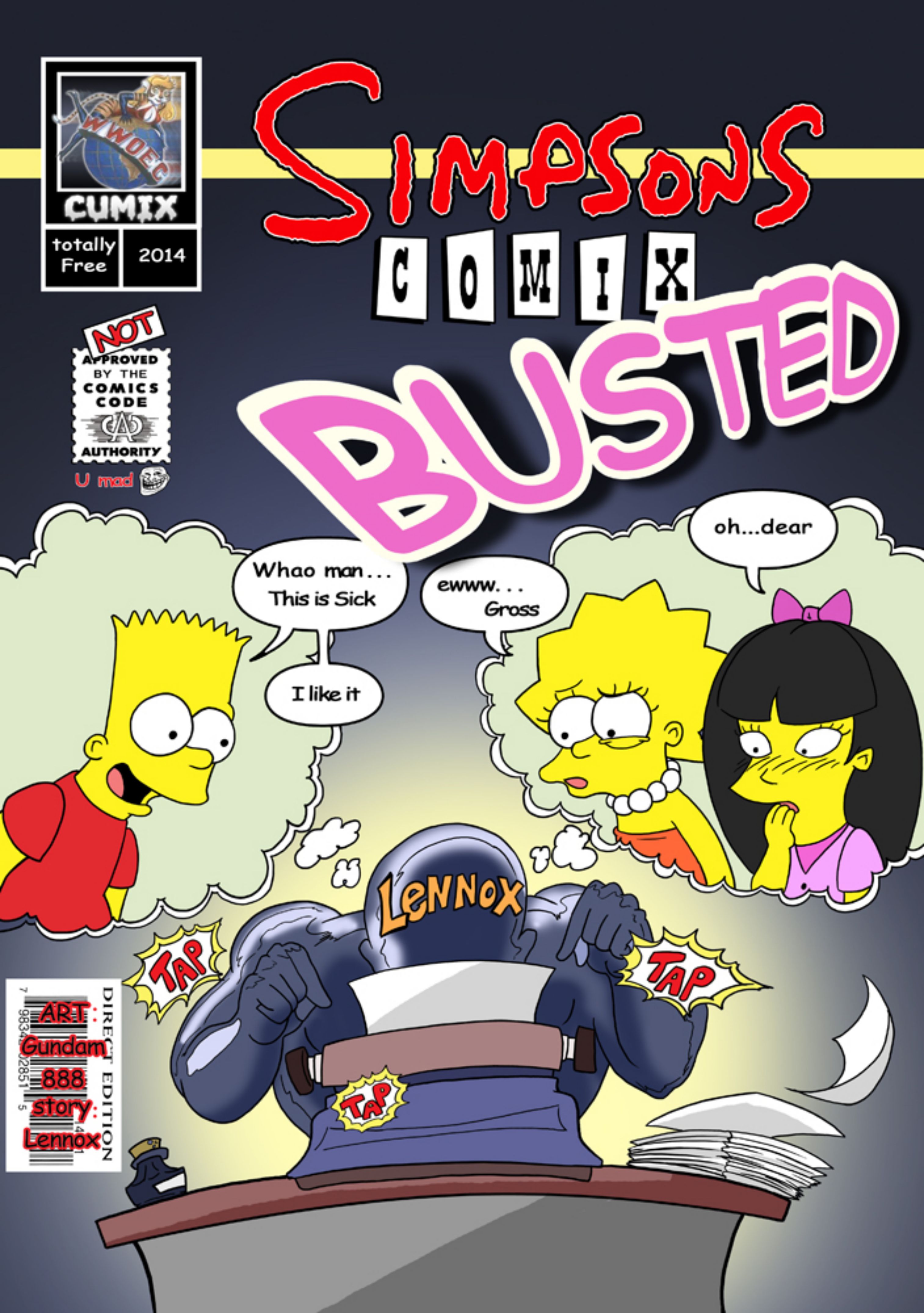 Busted [Gundam888], Busted, page 1 of 7