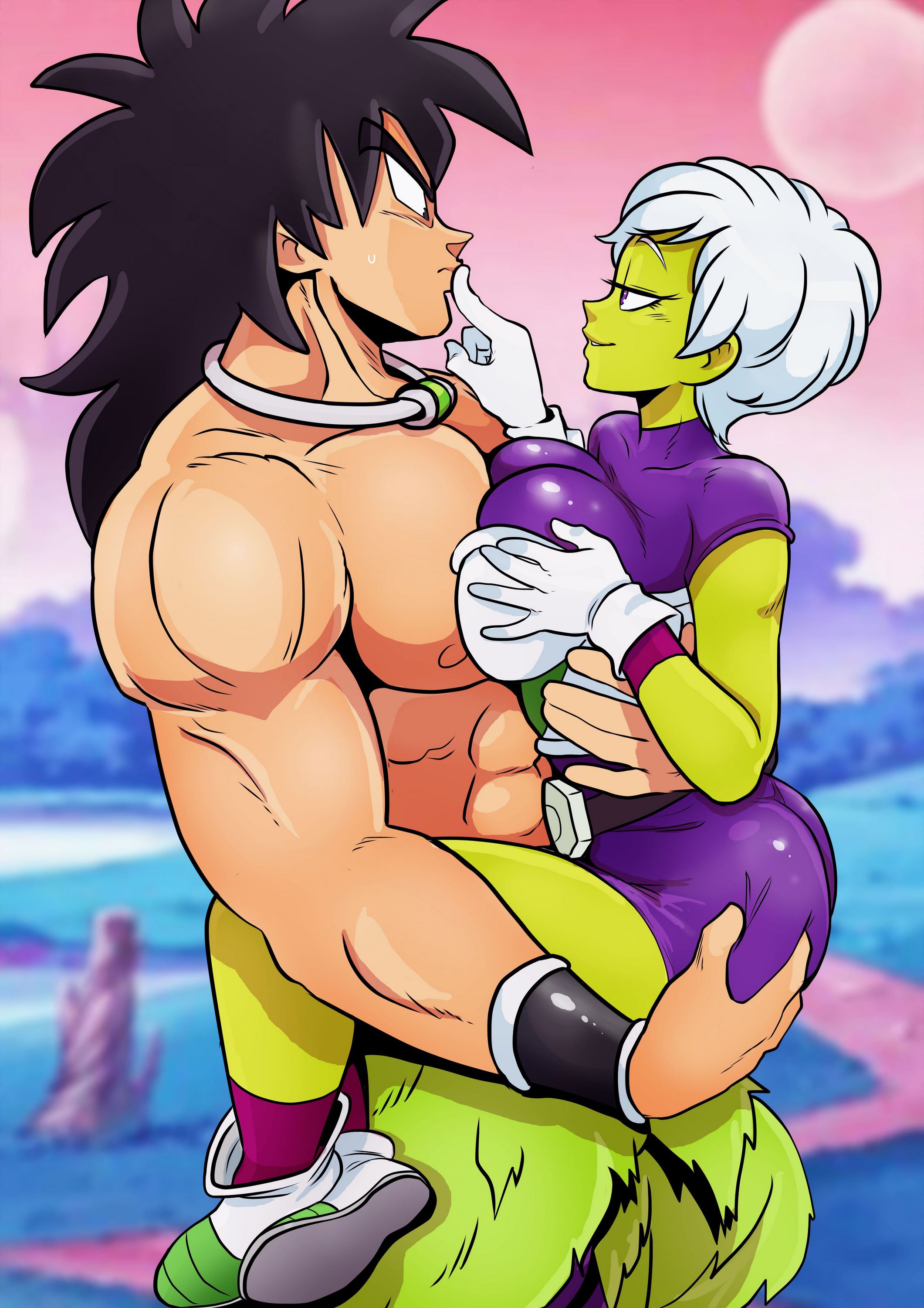 Cheelai’s Training [Gansoman , KingComiX], Cheelai’s Training (Dragon Ball Super) [Gansoman , KingComiX], page 2 of 17