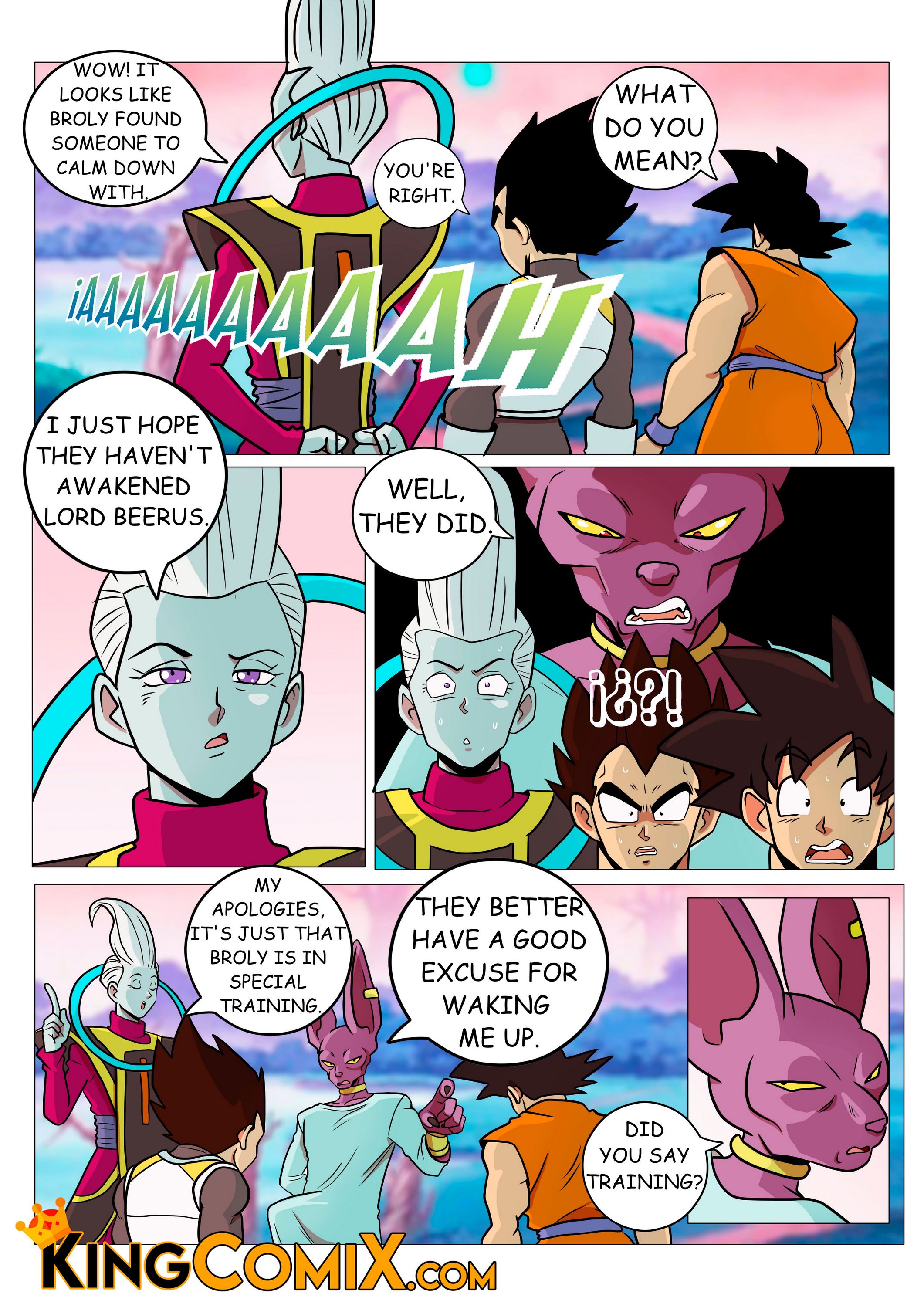 Cheelai’s Training [Gansoman , KingComiX], Cheelai’s Training (Dragon Ball Super) [Gansoman , KingComiX], page 14 of 17