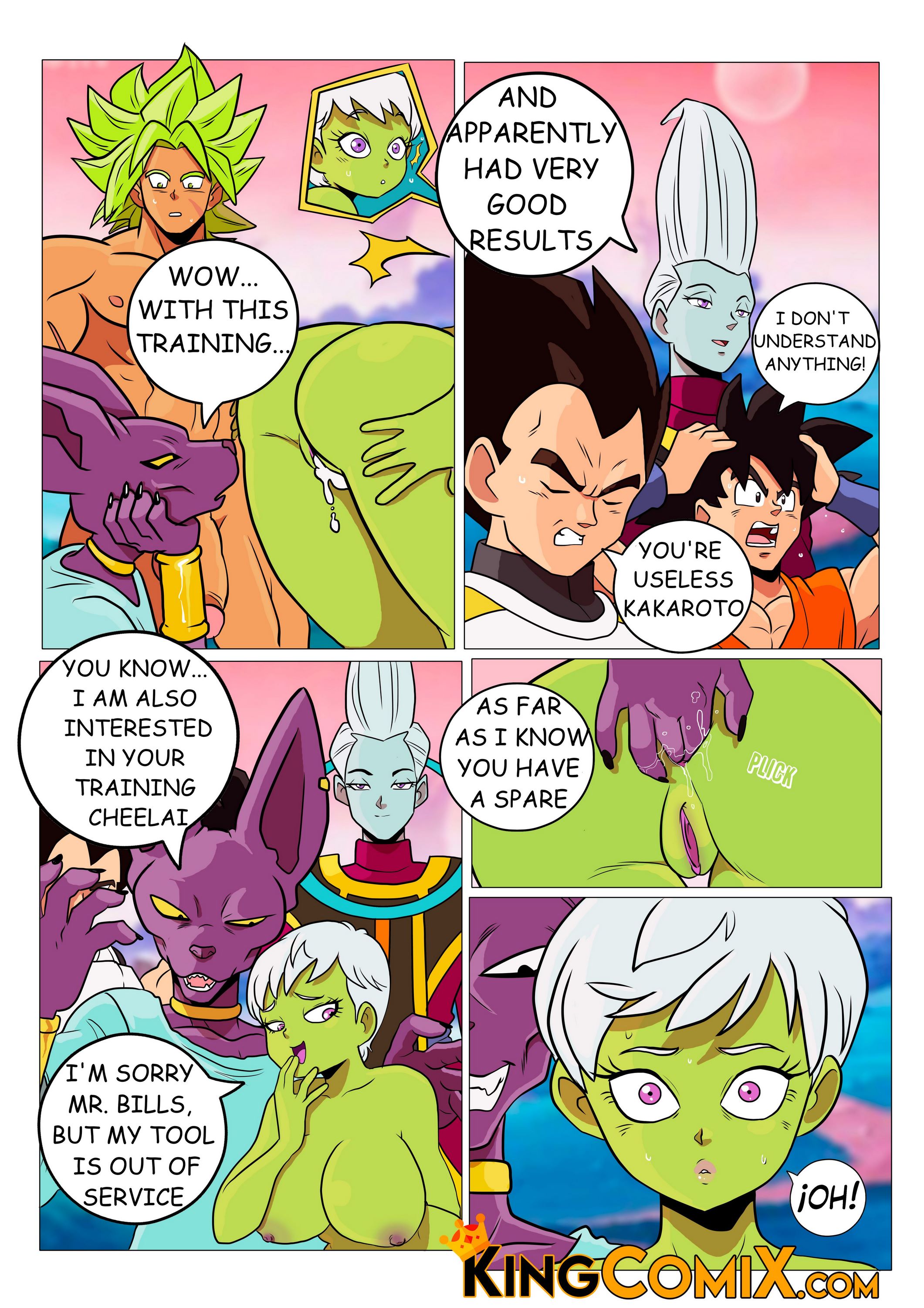Cheelai’s Training [Gansoman , KingComiX], Cheelai’s Training (Dragon Ball Super) [Gansoman , KingComiX], page 17 of 17