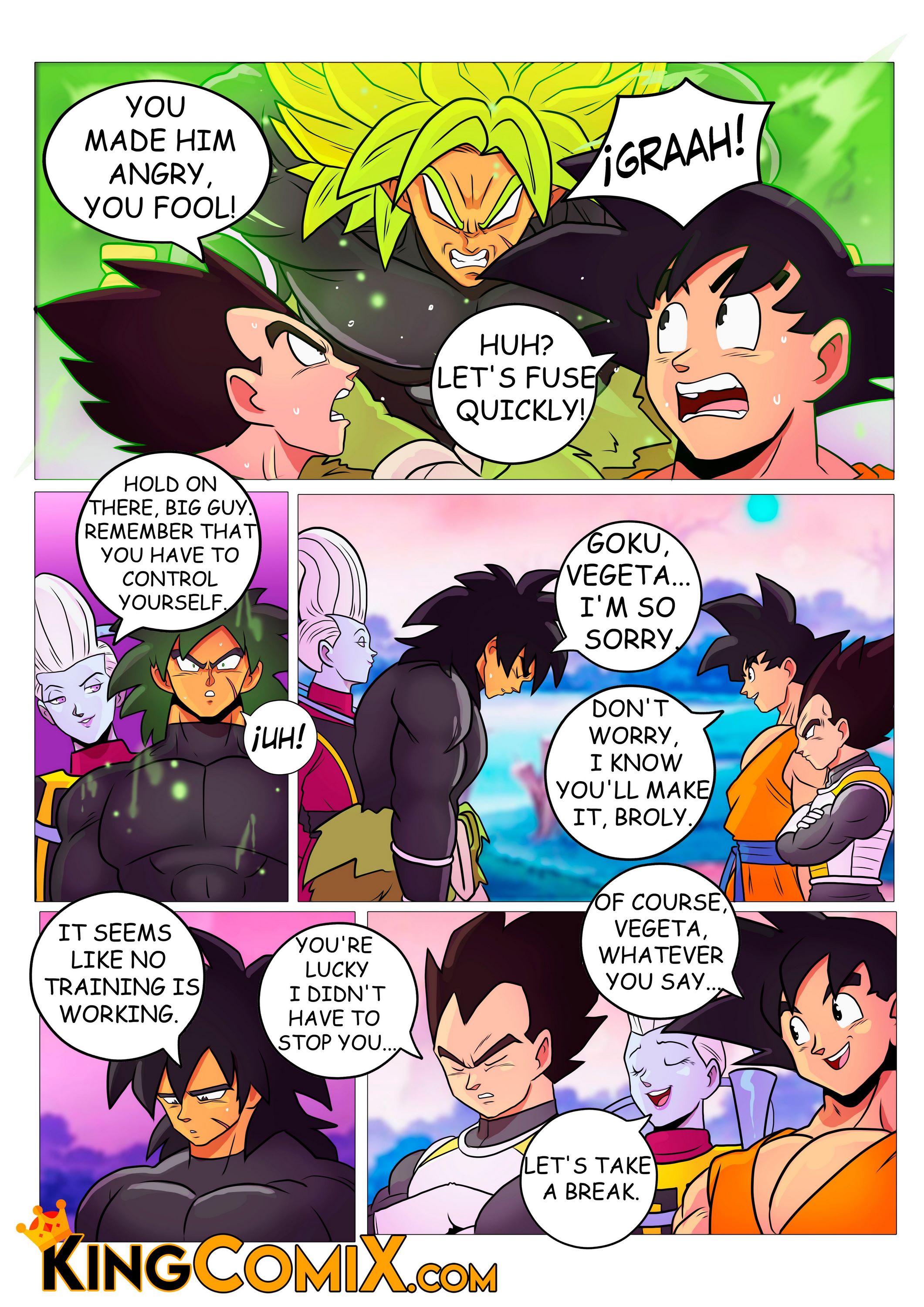 Cheelai’s Training [Gansoman , KingComiX], Cheelai’s Training (Dragon Ball Super) [Gansoman , KingComiX], page 4 of 17
