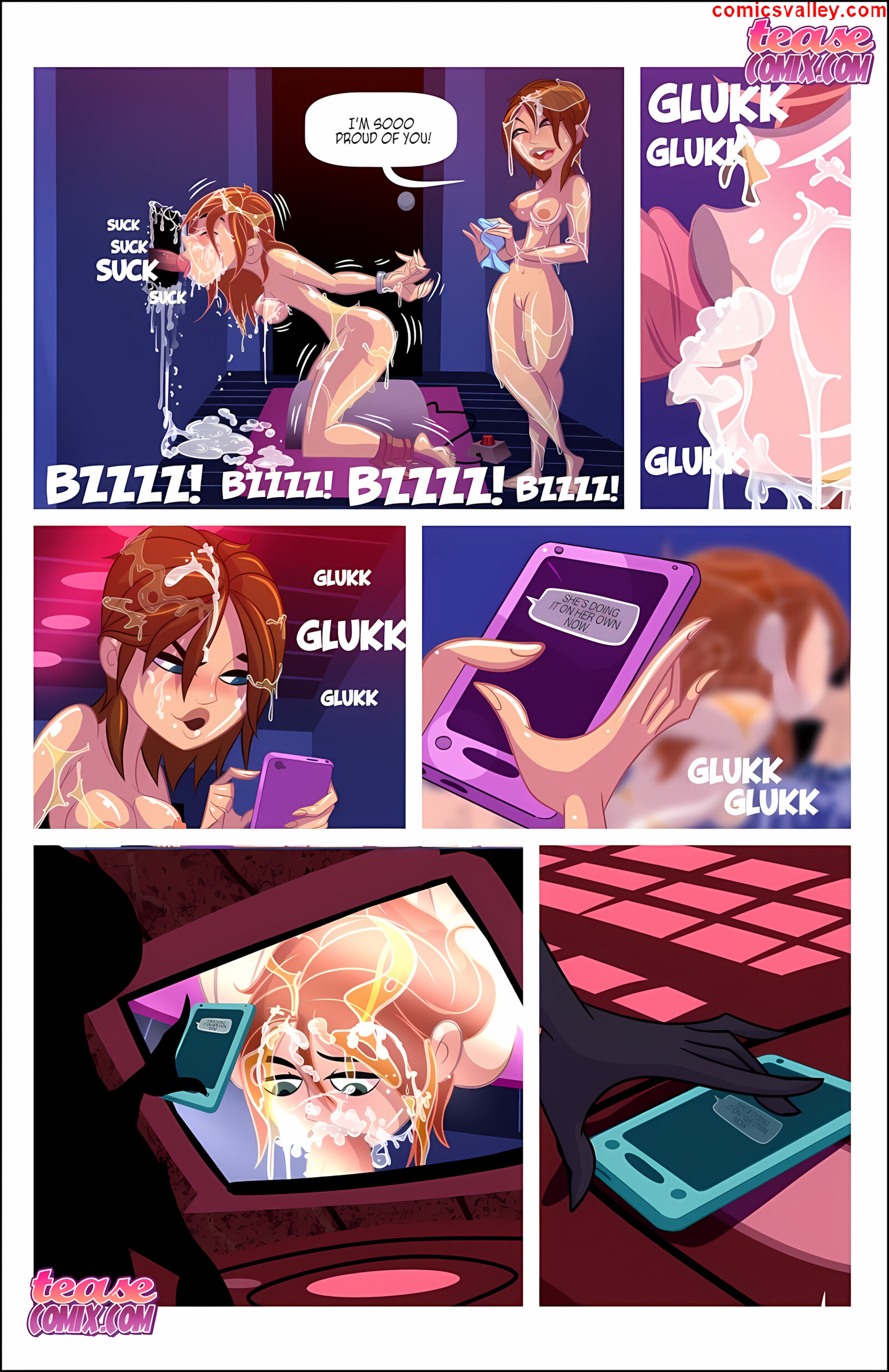 Cheer Fight [Tease Comix], Cheer Fight, page 1 of 66