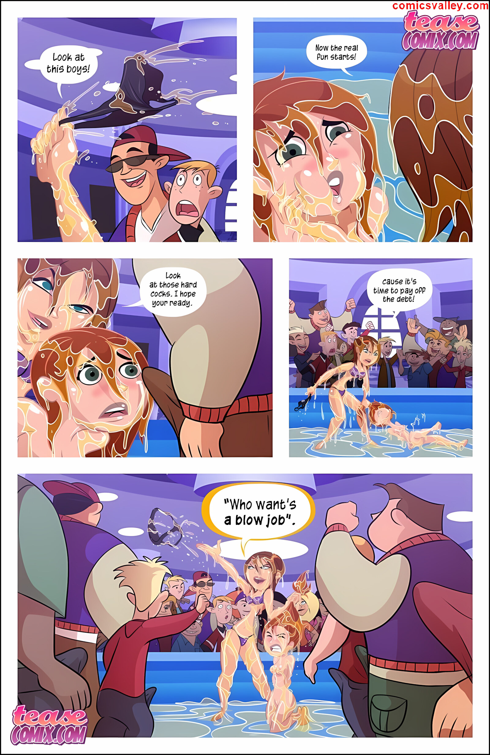 Cheer Fight [Tease Comix], Cheer Fight, page 23 of 66