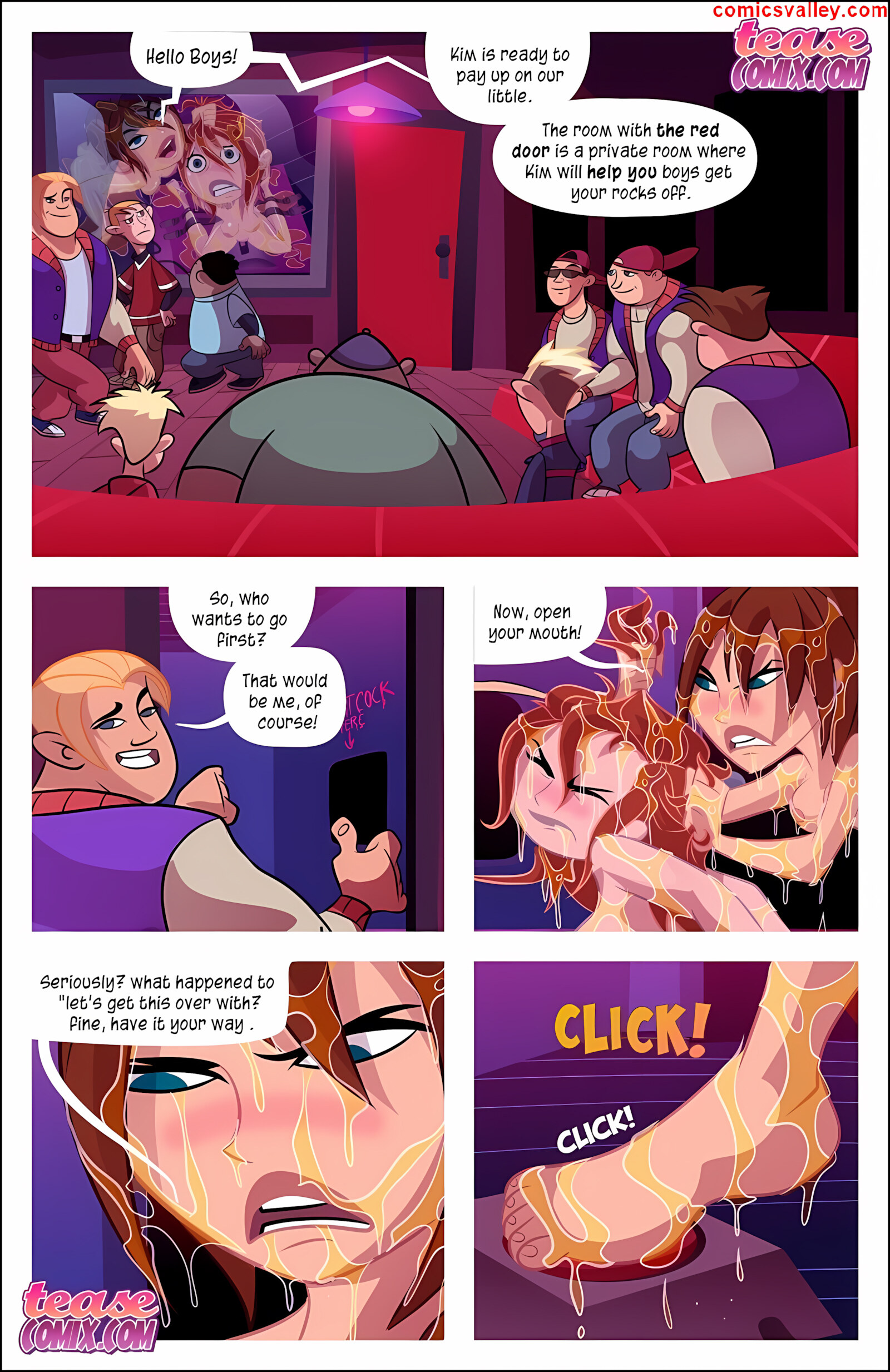 Cheer Fight [Tease Comix], Cheer Fight, page 28 of 66