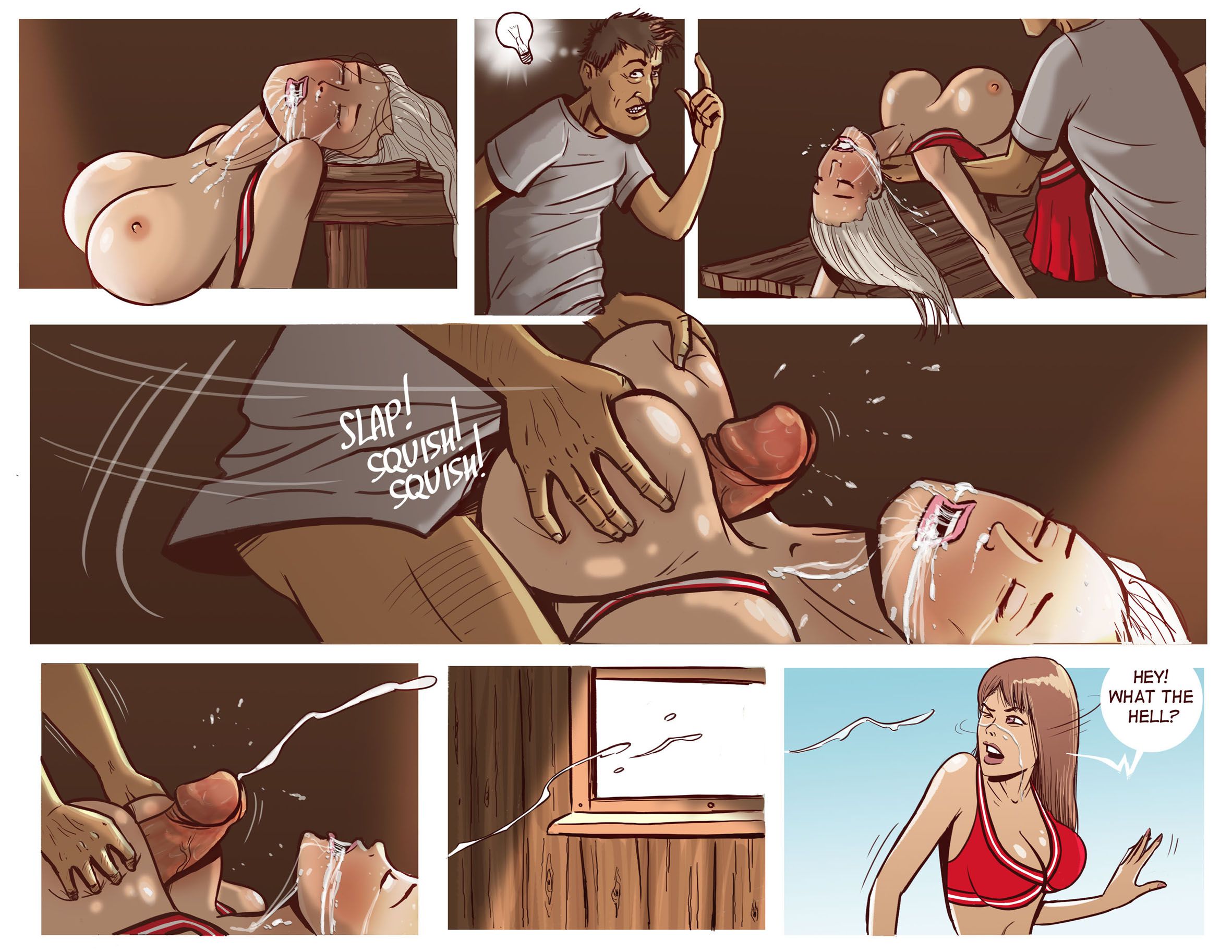 Cheerleader Camp Facefuck Massacre [Disarten], Cheerleader Camp Facefuck Massacre, page 9 of 17
