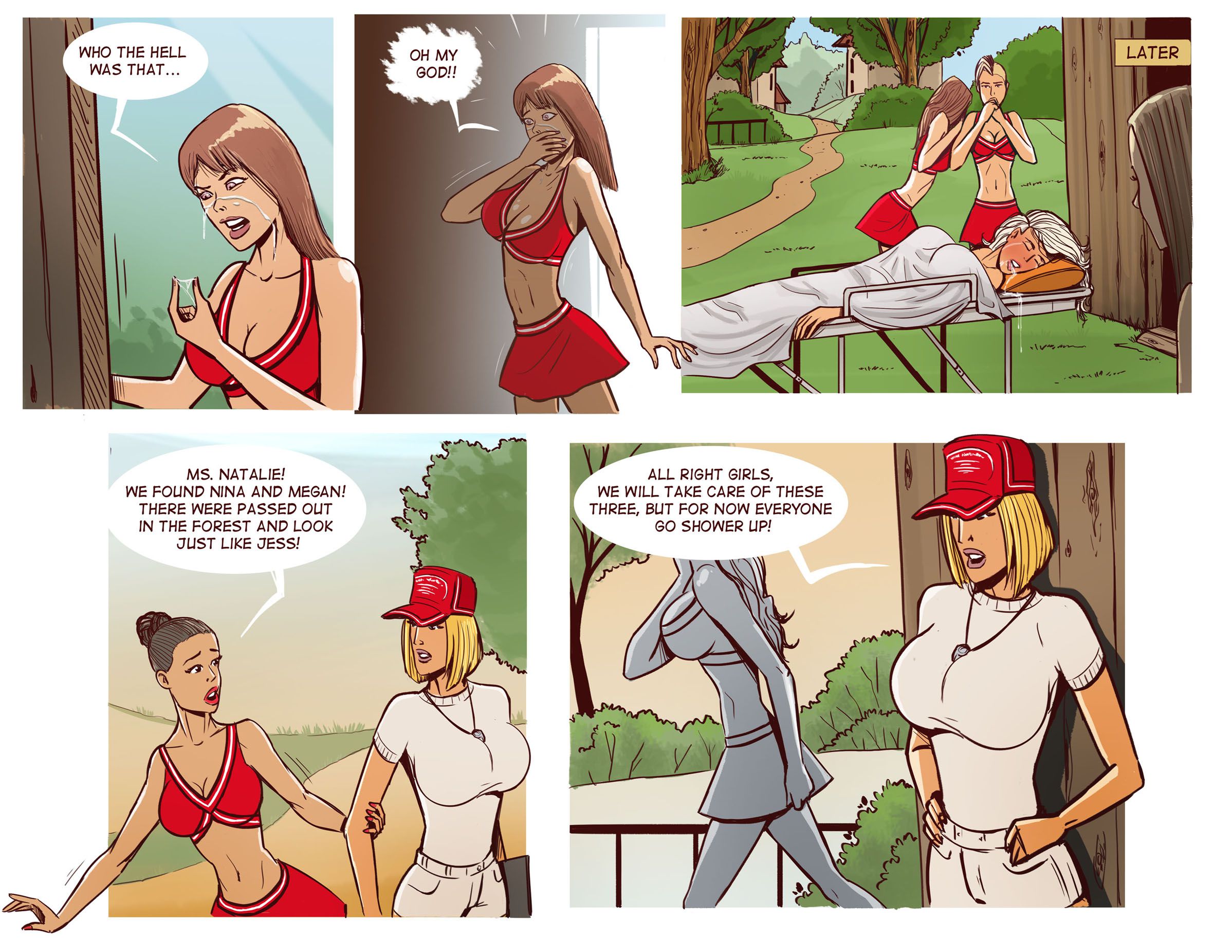 Cheerleader Camp Facefuck Massacre [Disarten], Cheerleader Camp Facefuck Massacre, page 10 of 17