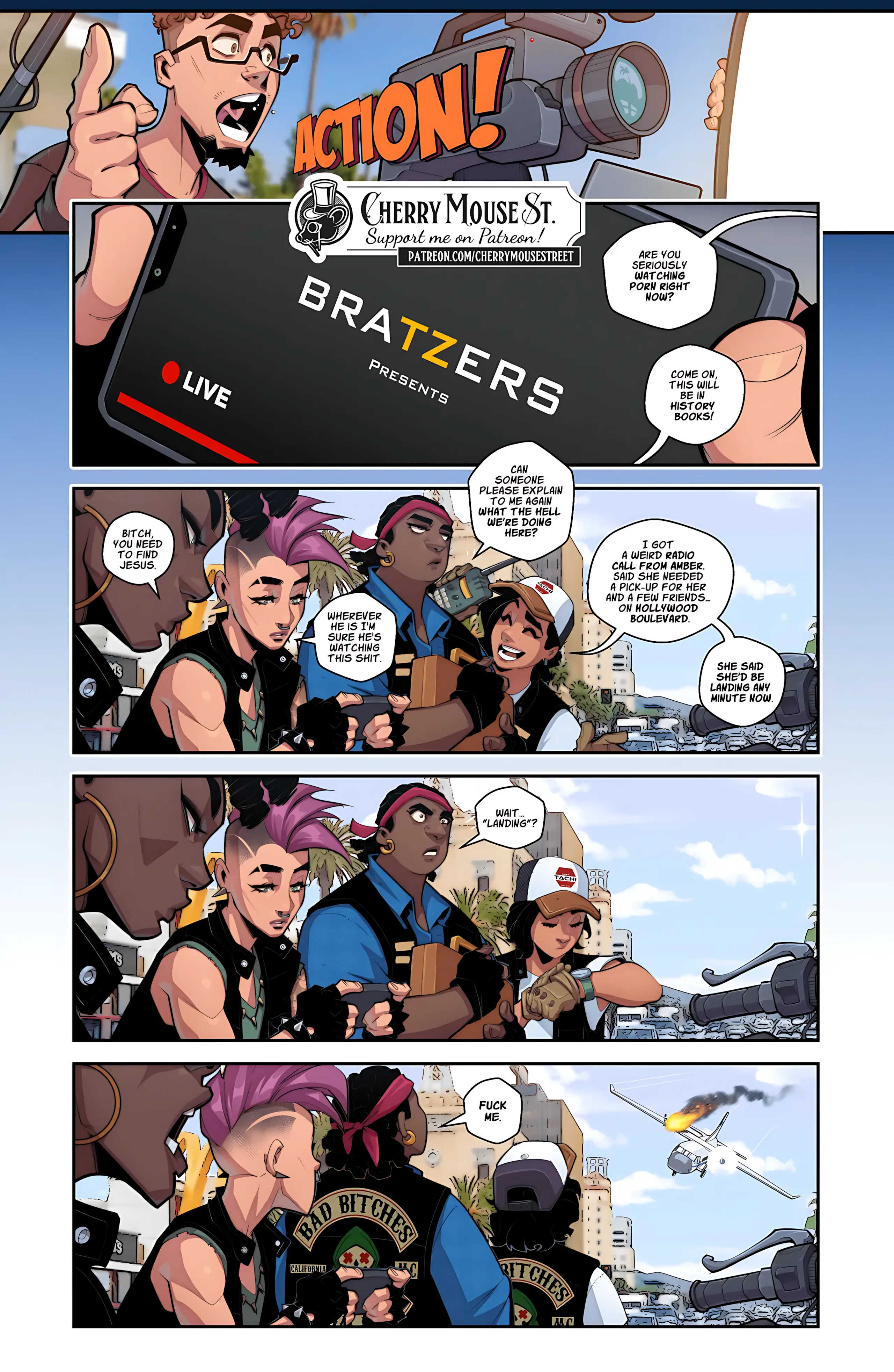 Chloe & Amber: Ragnarok [Cherry Mouse Street], 1. Chloe & Amber: Ragnarok, page 10 of 30