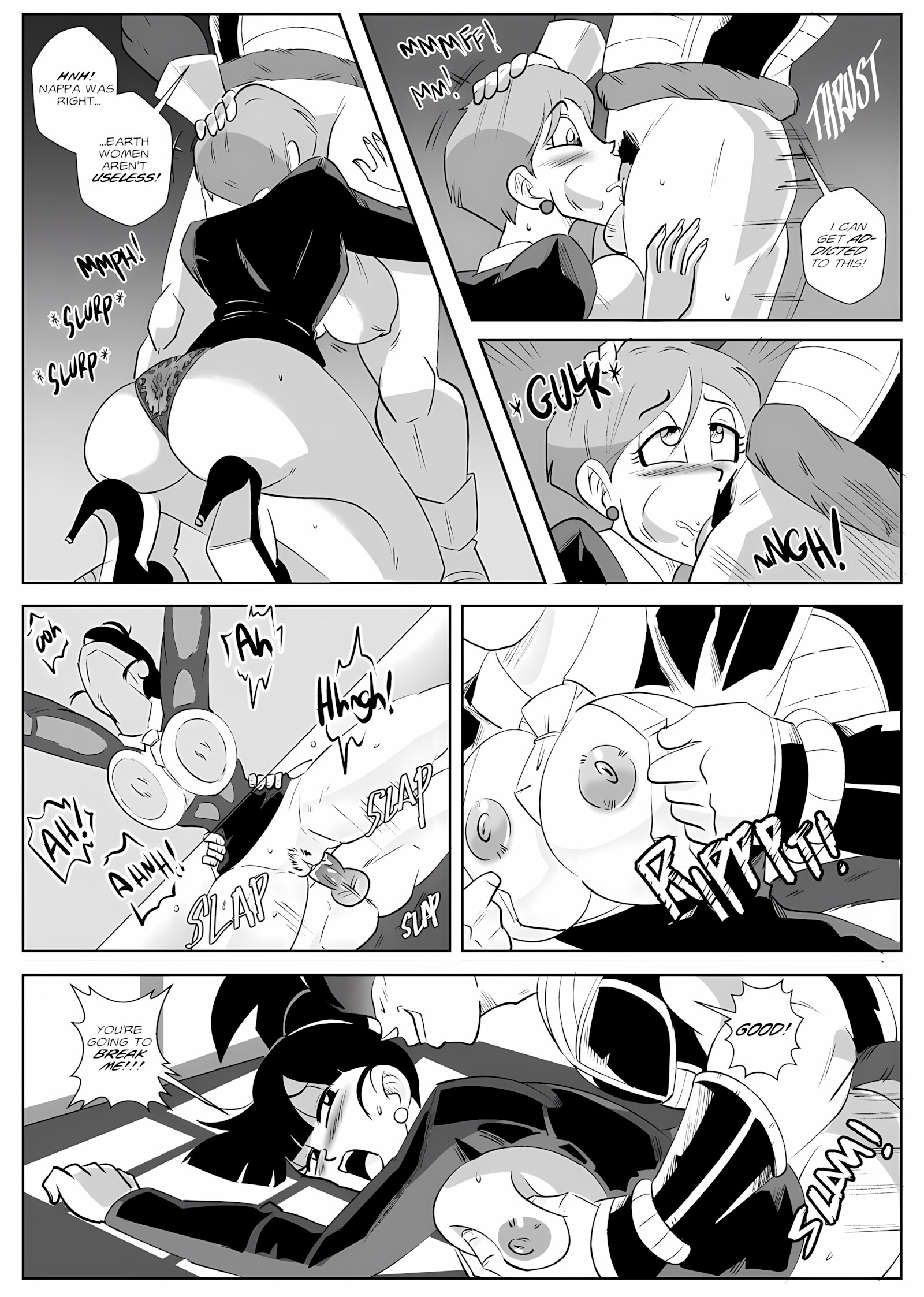 Control Room – Invasion (Dragon Ball Z) [FunsexyDB], Control Room - Invasion (Dragon Ball Z), page 10 of 19