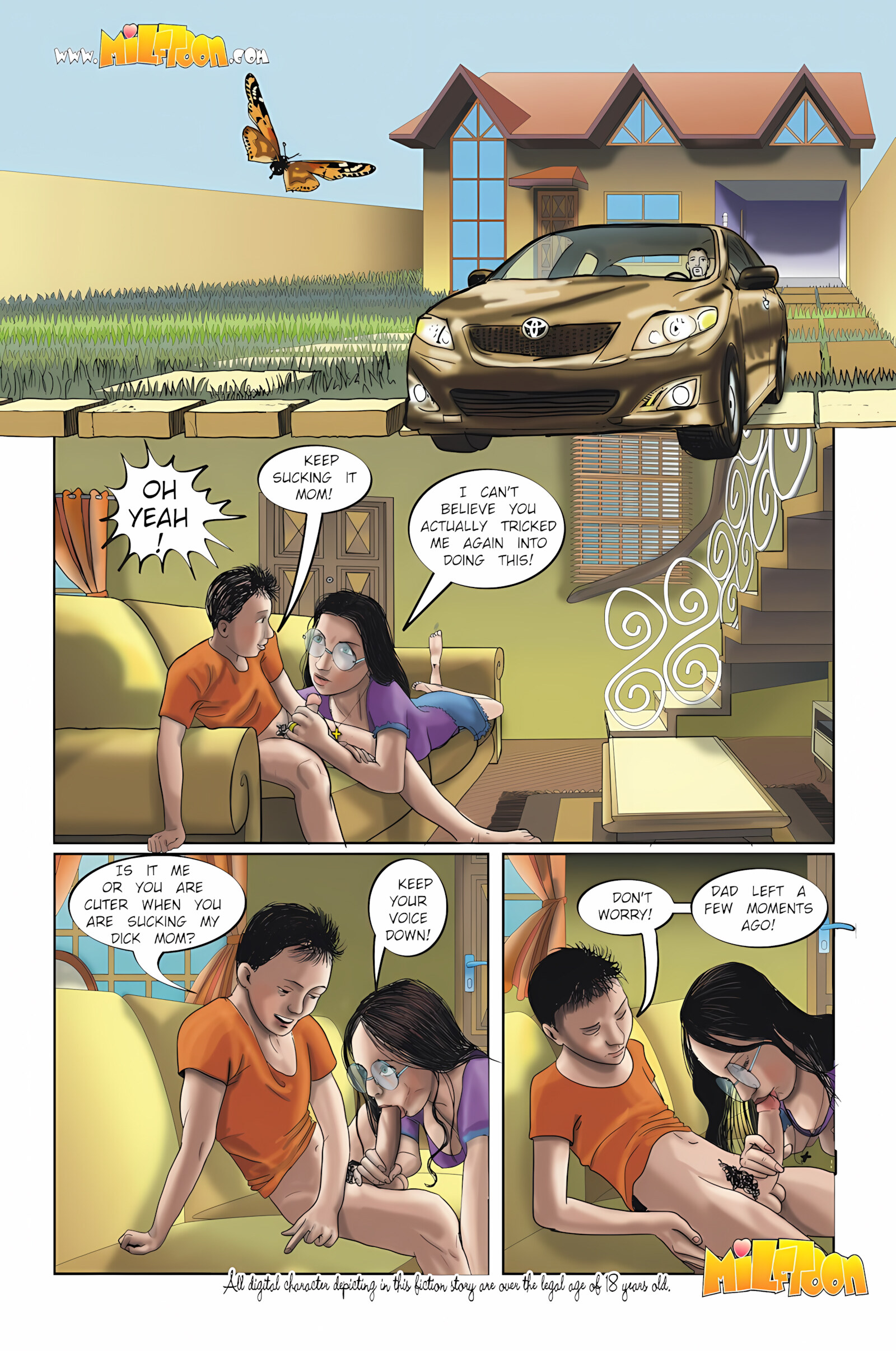 Cream [Milftoon], Cream 3, page 1 of 15