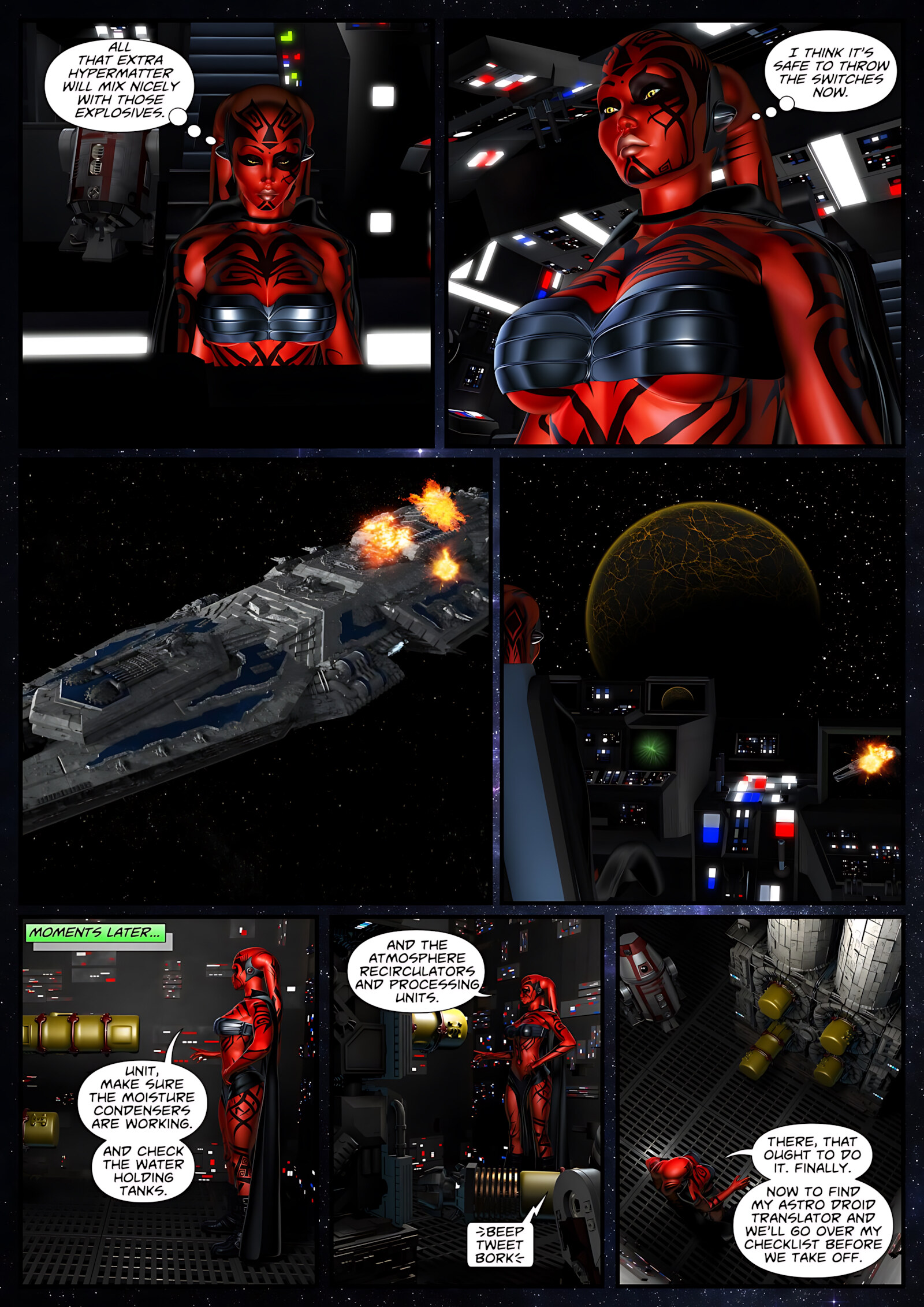 DarthHell (Star Wars) [Talon X], DarthHell 2, page 23 of 61