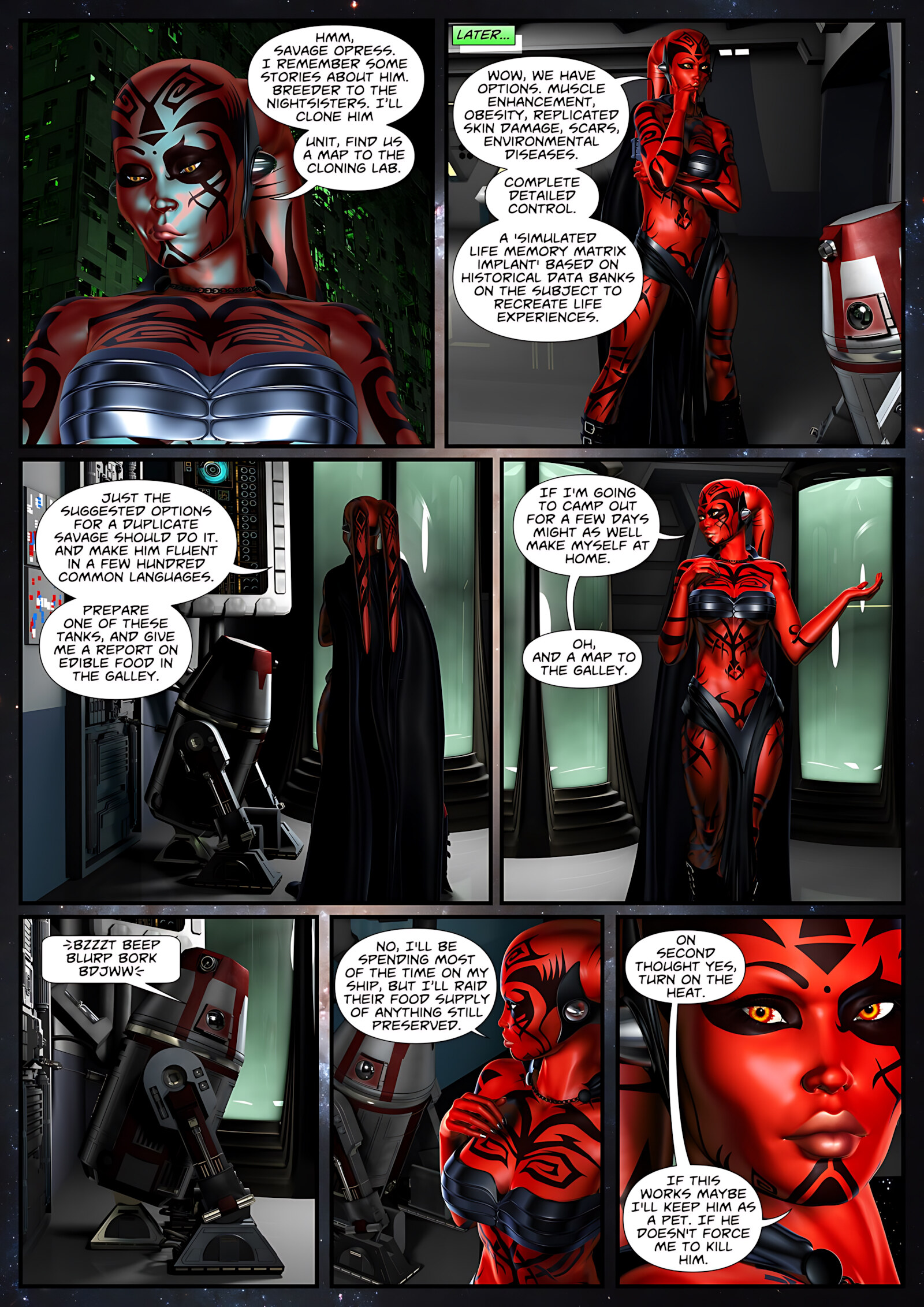 DarthHell (Star Wars) [Talon X], DarthHell 2, page 35 of 61
