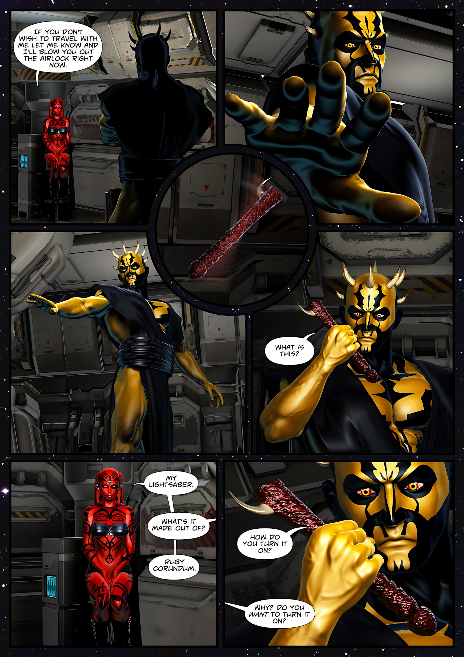 DarthHell (Star Wars) [Talon X], DarthHell 2, page 51 of 61