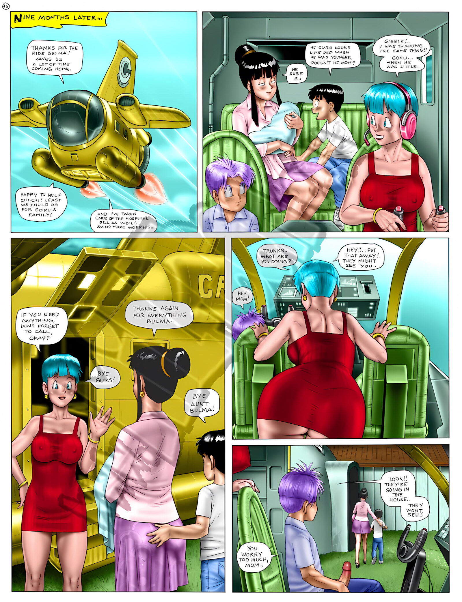 DBX [Milftoon], DBX 2 (color), page 45 of 50