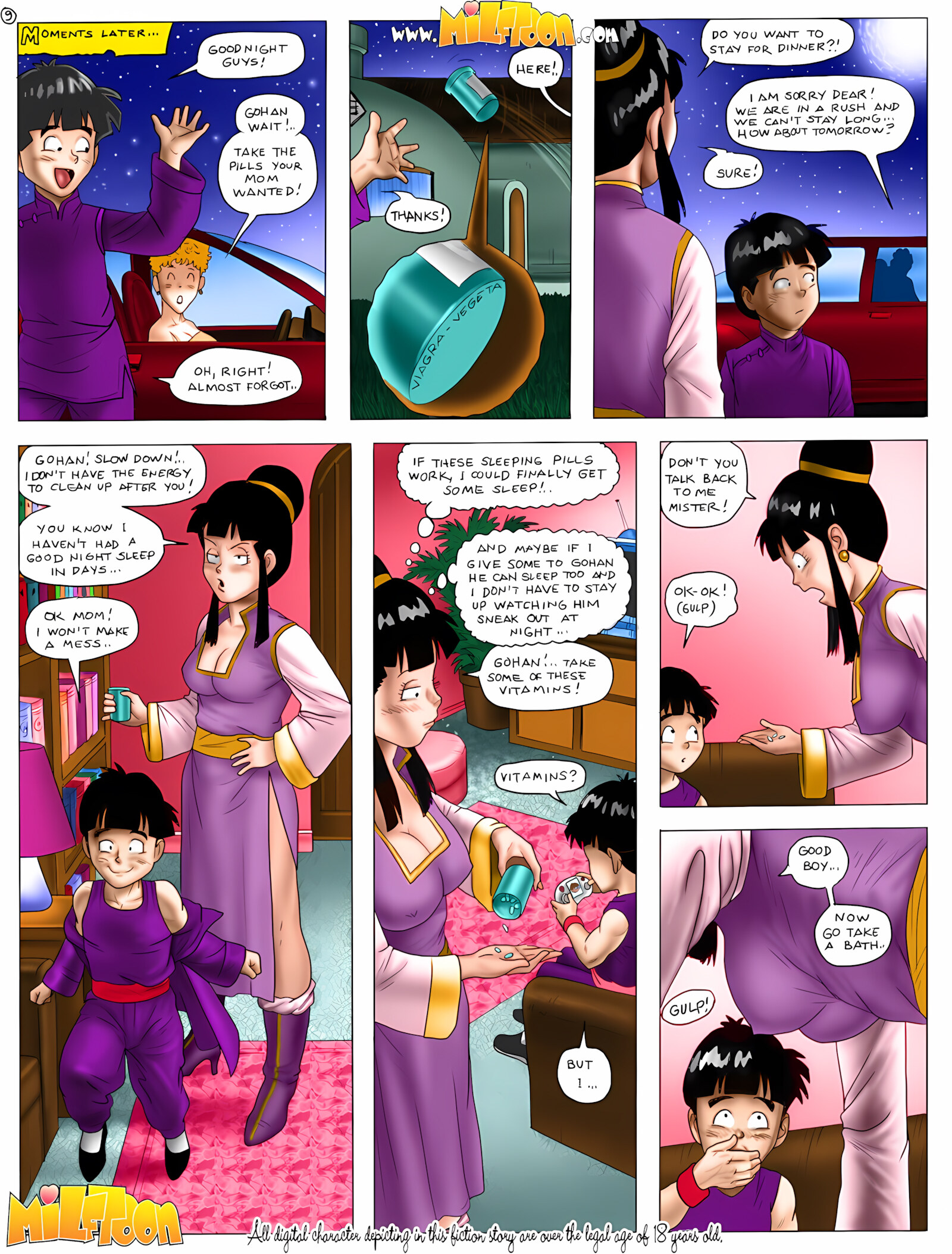 DBX [Milftoon], DBX 2 (color), page 9 of 50