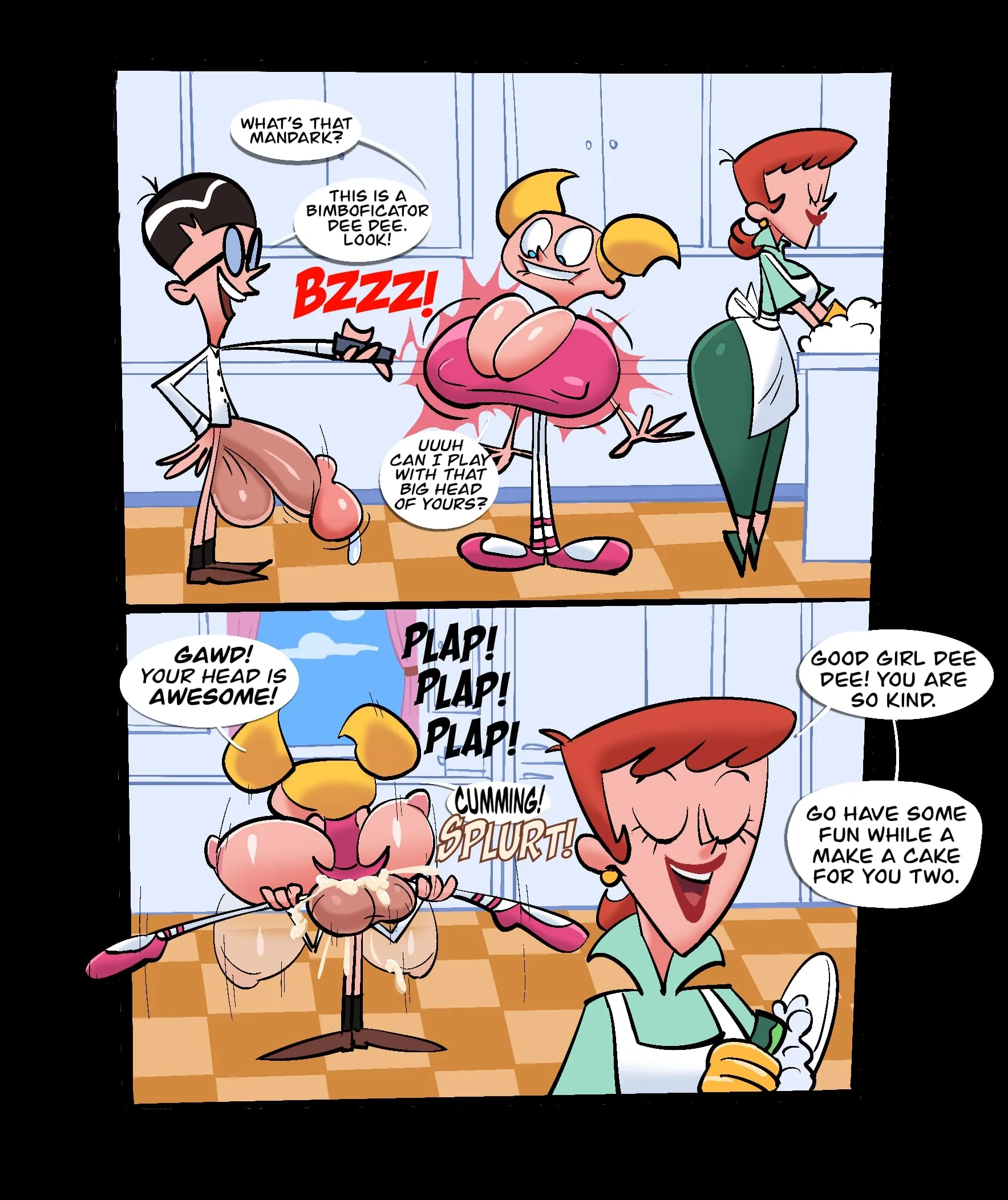 Dex’s Mom (Dexter’s Laboratory), 1 . Dex's Mom - Chapter 1 [John Coffe], page 1 of 10