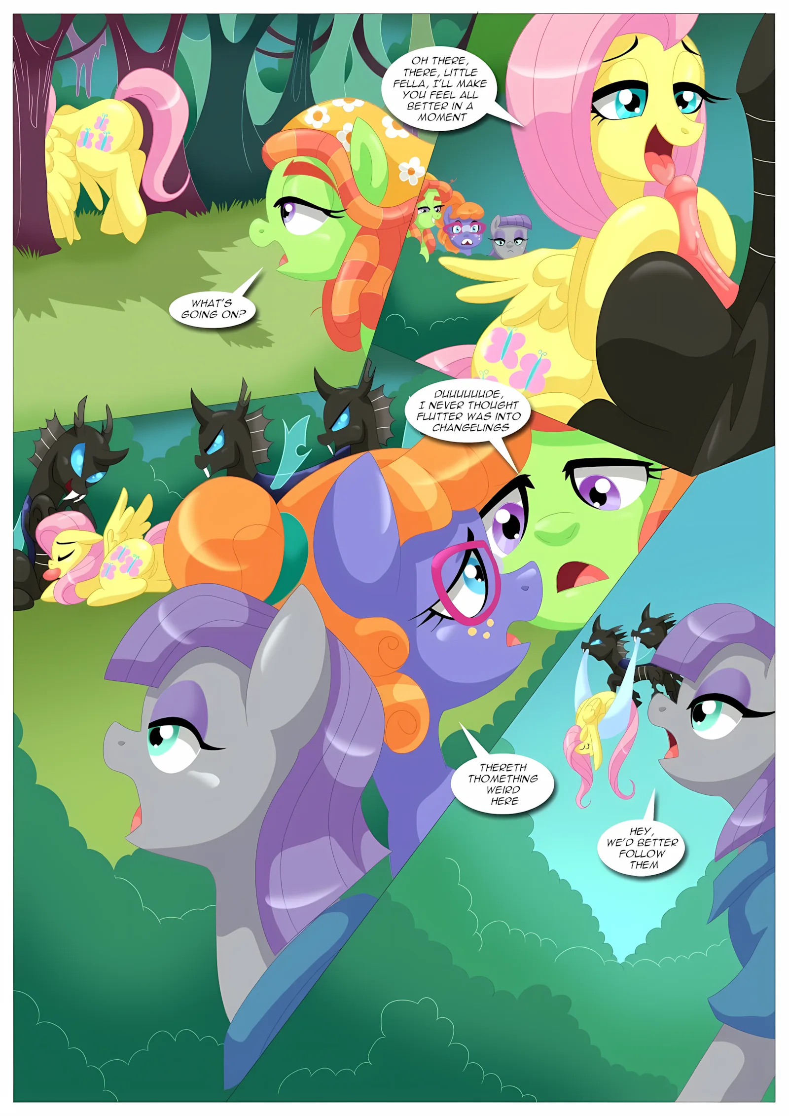 Disguised Lust (My Little Pony – Friendship Is Magic), 1 . Disguised Lust - (My Little Pony - Friendship Is Magic) [PalComix], page 13 of 23