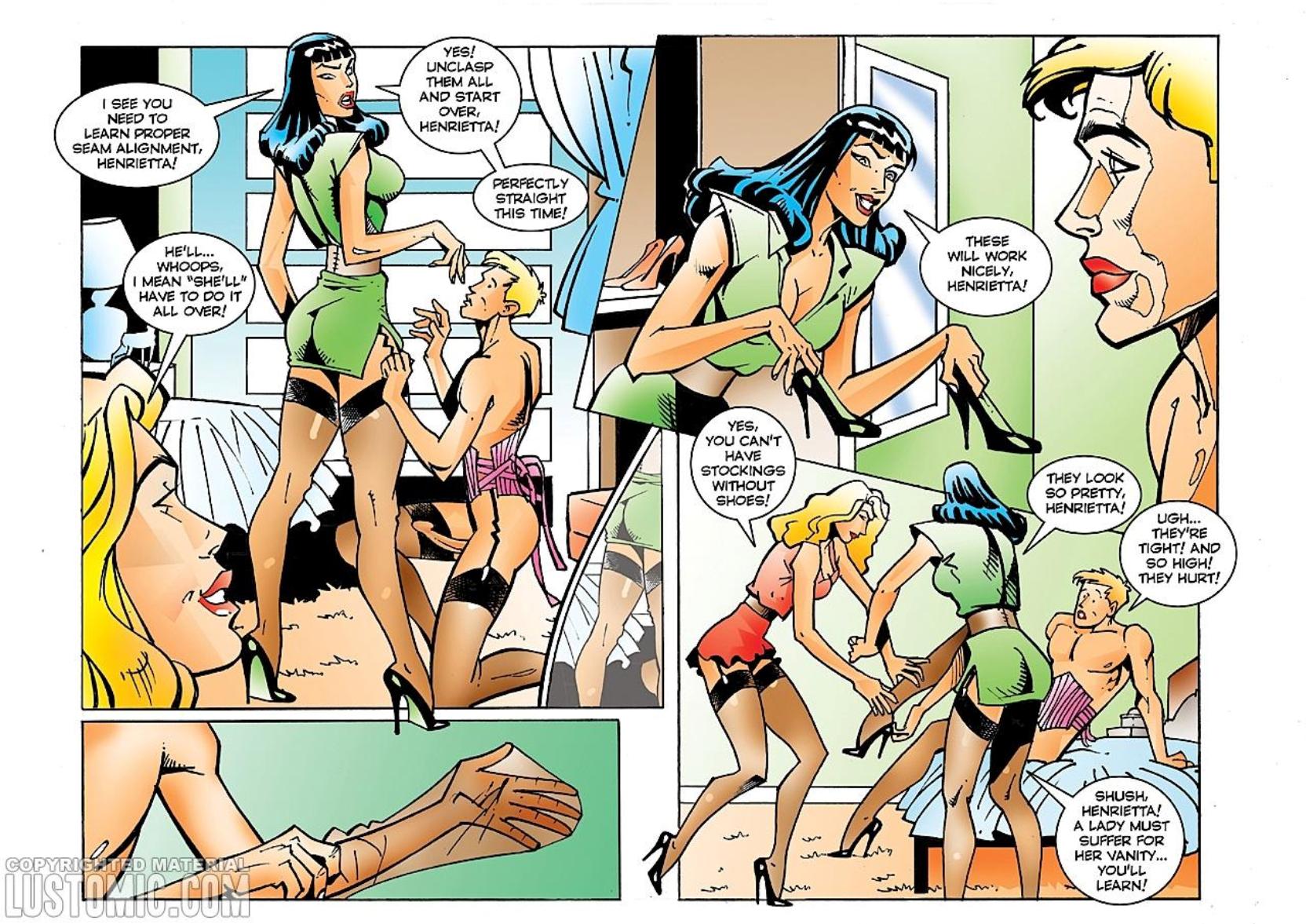 Dressed For Sucksess [Lustomic], Dressed For Sucksess, page 9 of 21