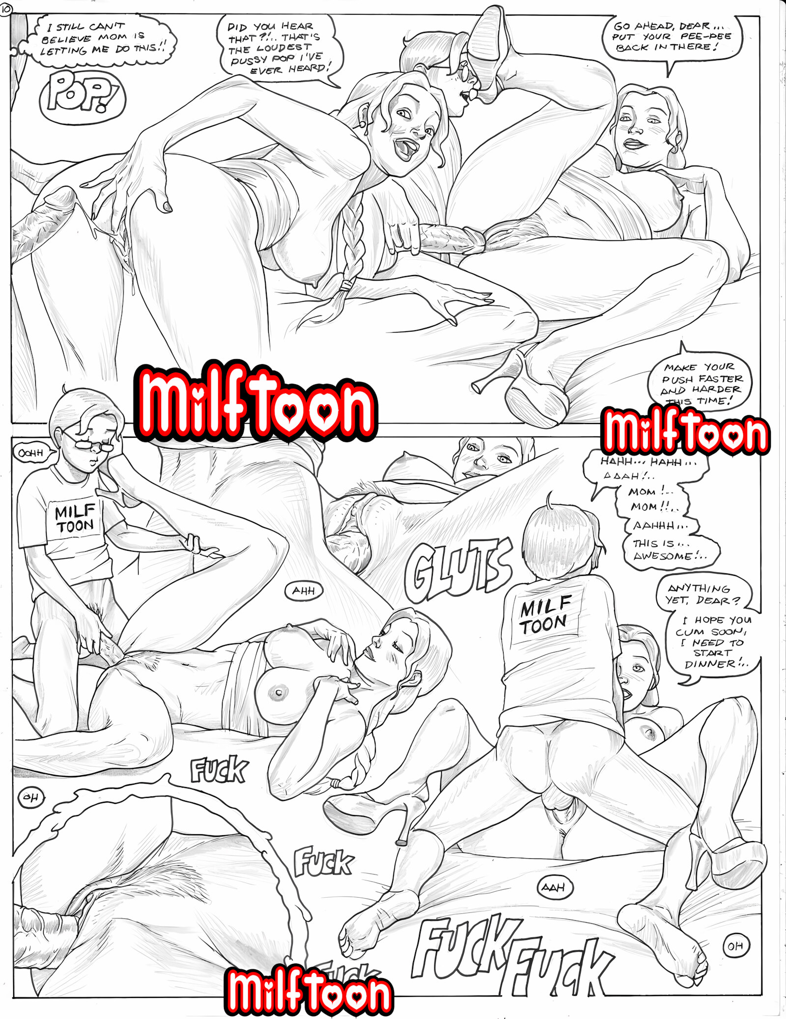 Dumb Blond [Milftoon], Dumb Blond, page 11 of 15
