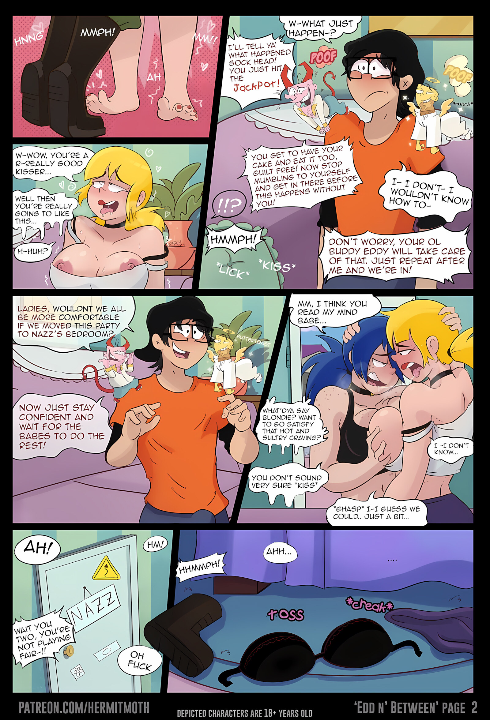 Edd n’ Between [Hermit Moth], Edd n' Between, page 3 of 18