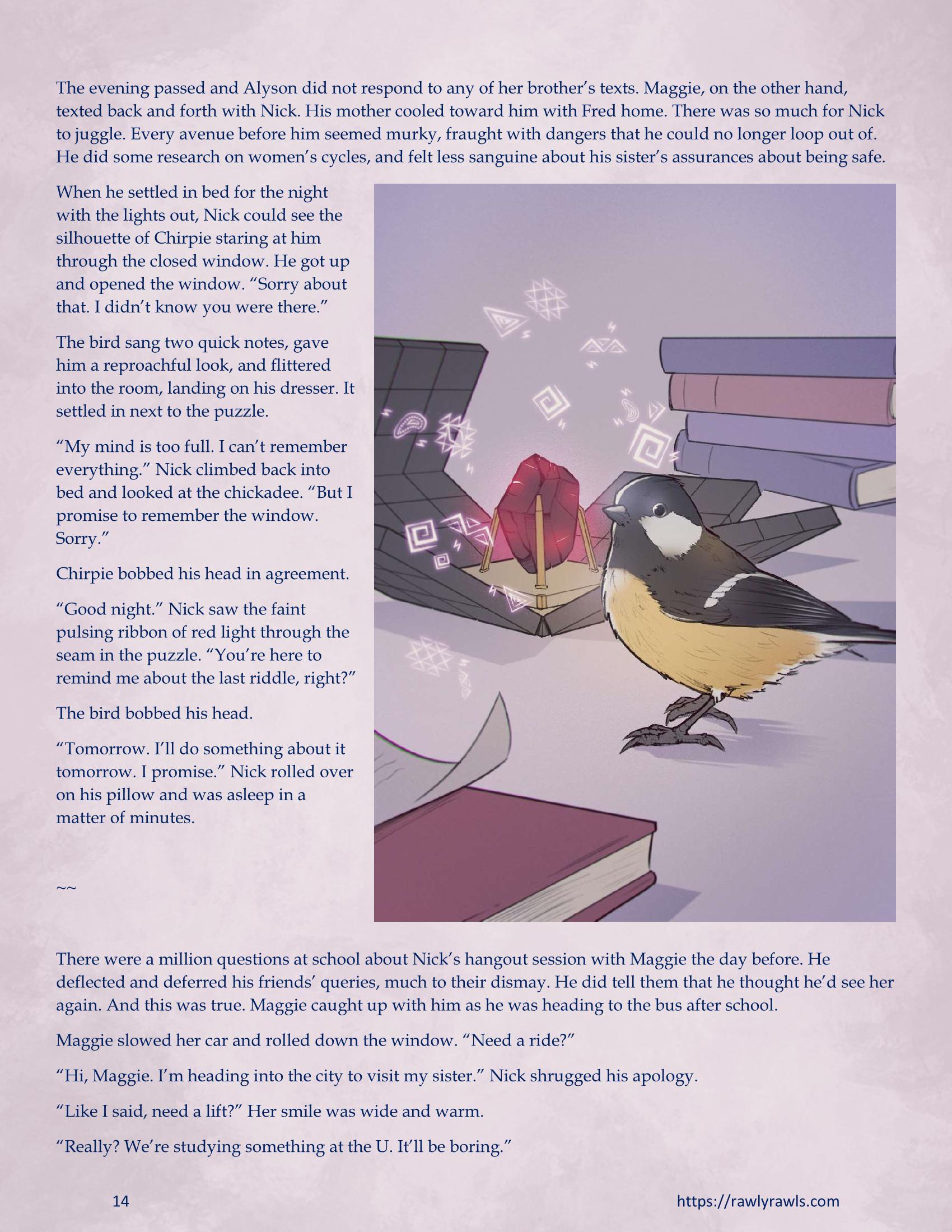 Enki’s Puzzle 11-20 [TenderMindd], Enki’s Puzzle 20, page 14 of 16