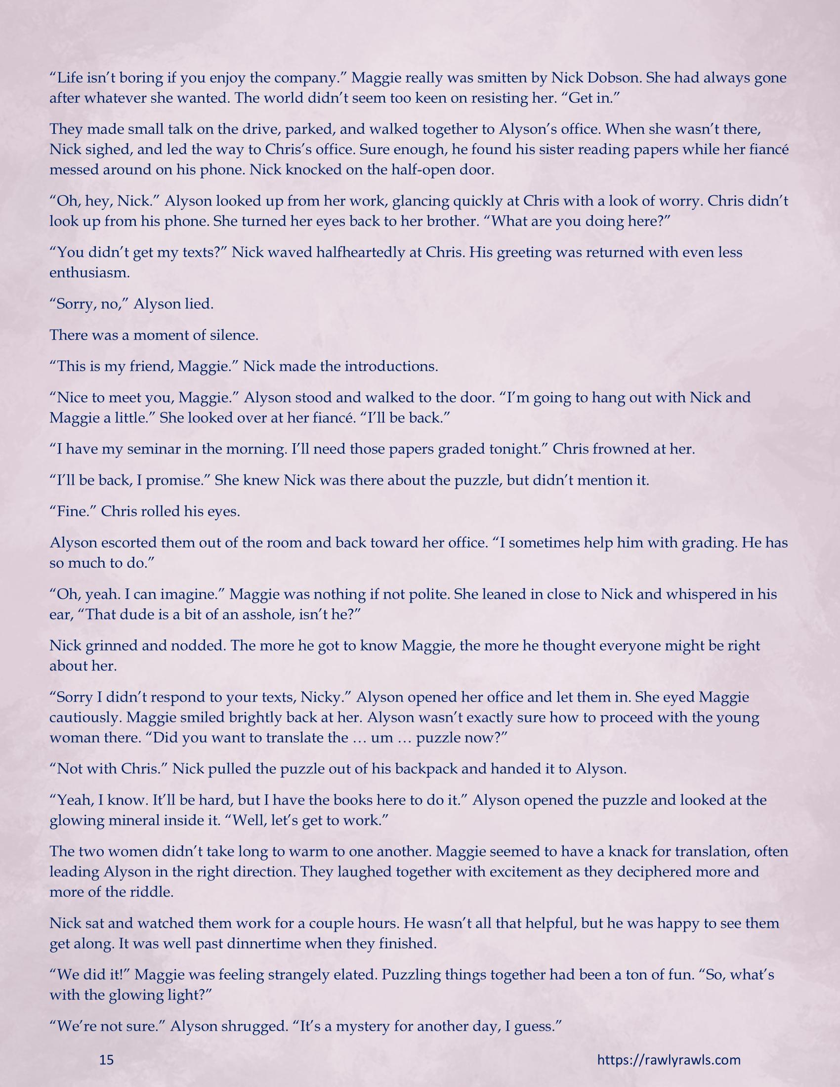 Enki’s Puzzle 11-20 [TenderMindd], Enki’s Puzzle 20, page 15 of 16