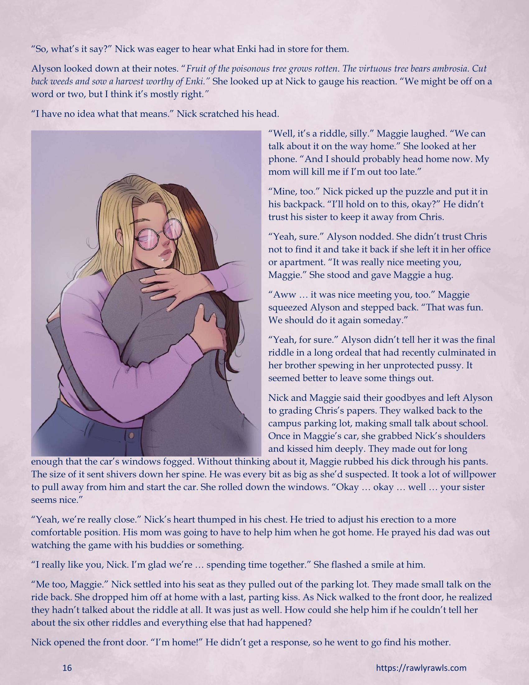 Enki’s Puzzle 11-20 [TenderMindd], Enki’s Puzzle 20, page 16 of 16