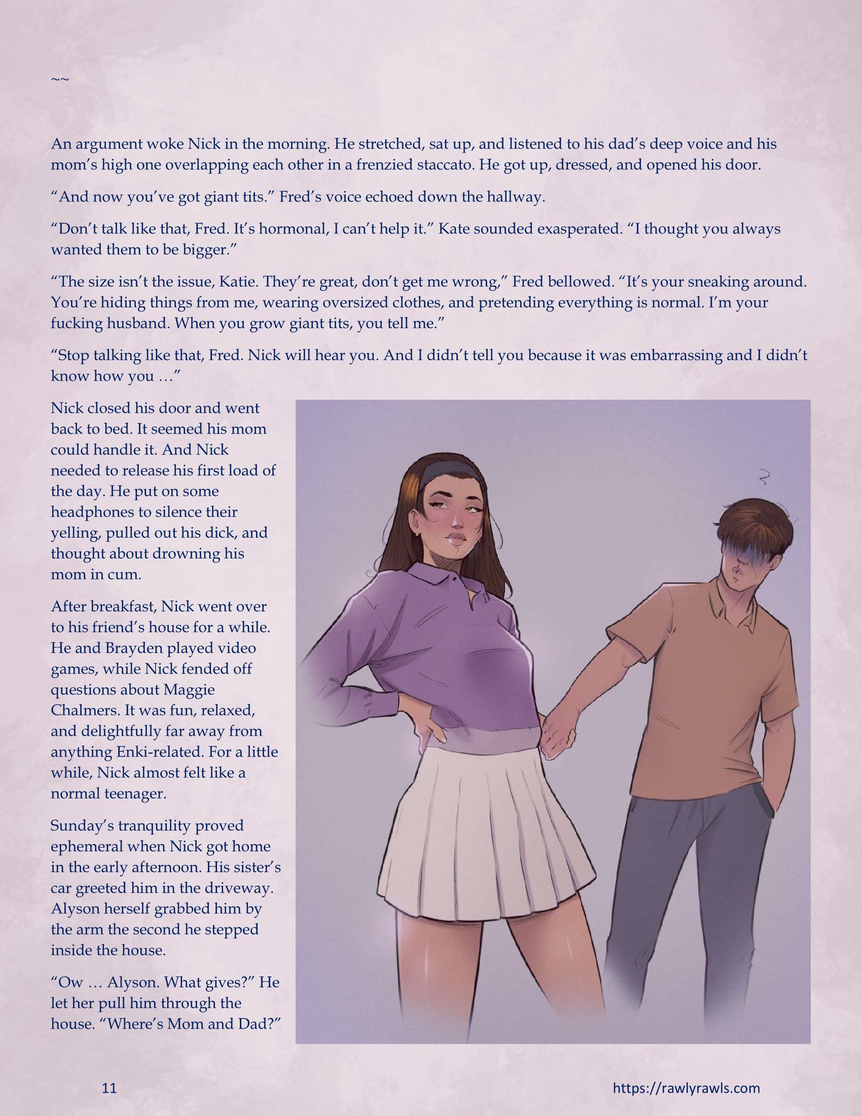 Enki’s Puzzle 11-20 [TenderMindd], Enki’s Puzzle 19, page 11 of 15