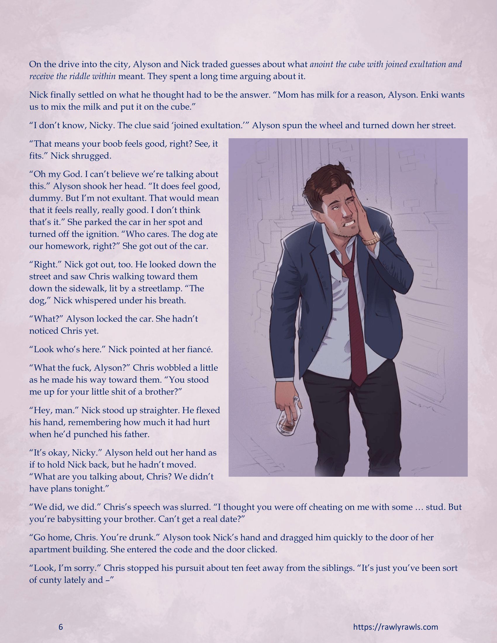 Enki’s Puzzle 11-20 [TenderMindd], Enki Puzzle 17, page 6 of 16