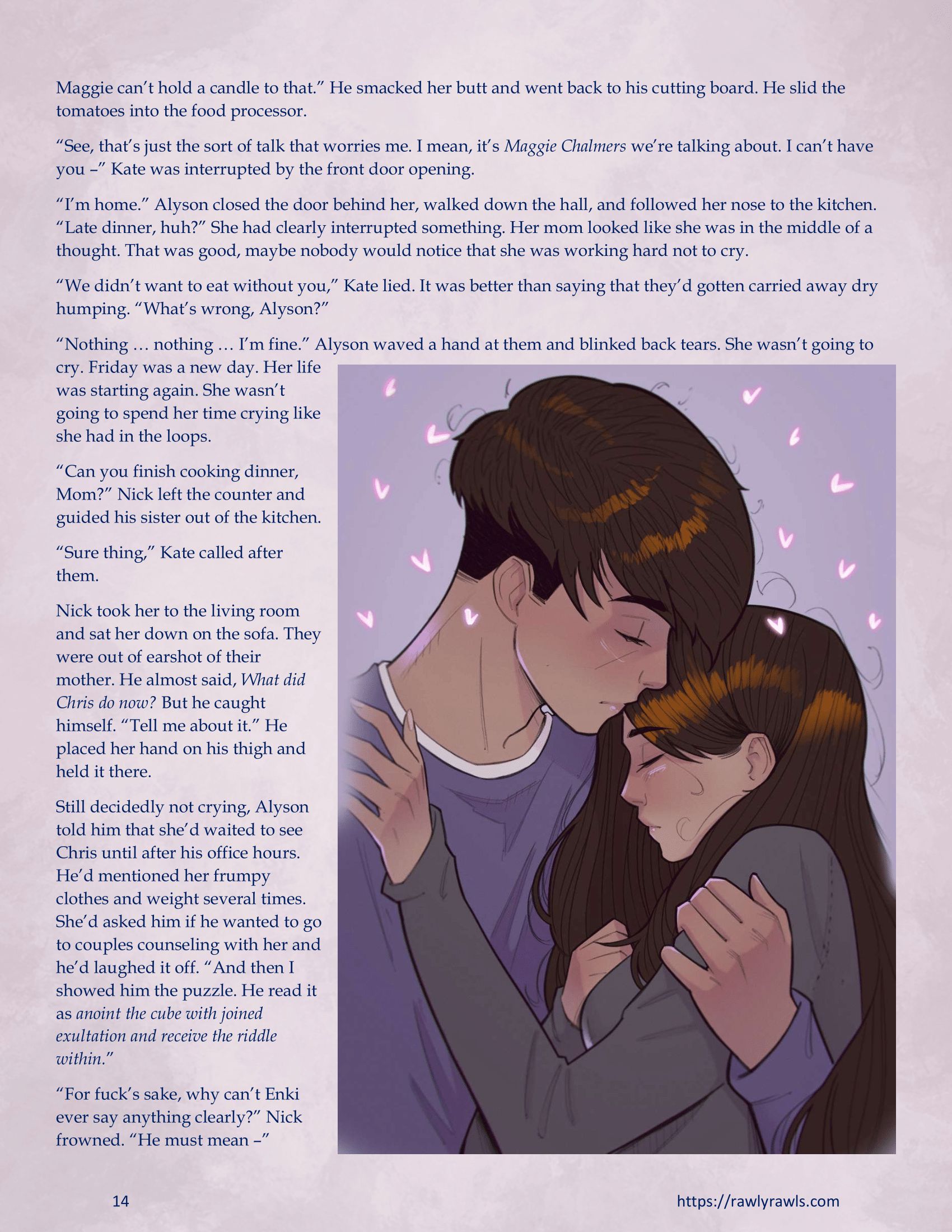 Enki’s Puzzle 11-20 [TenderMindd], Enki Puzzle 16, page 14 of 15