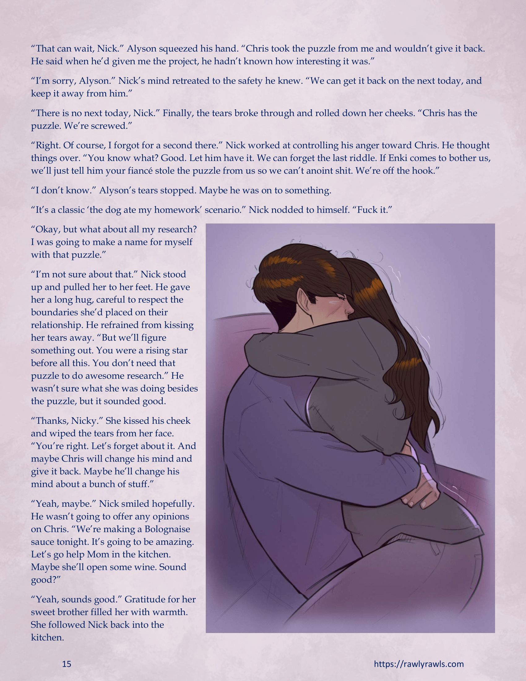 Enki’s Puzzle 11-20 [TenderMindd], Enki Puzzle 16, page 15 of 15