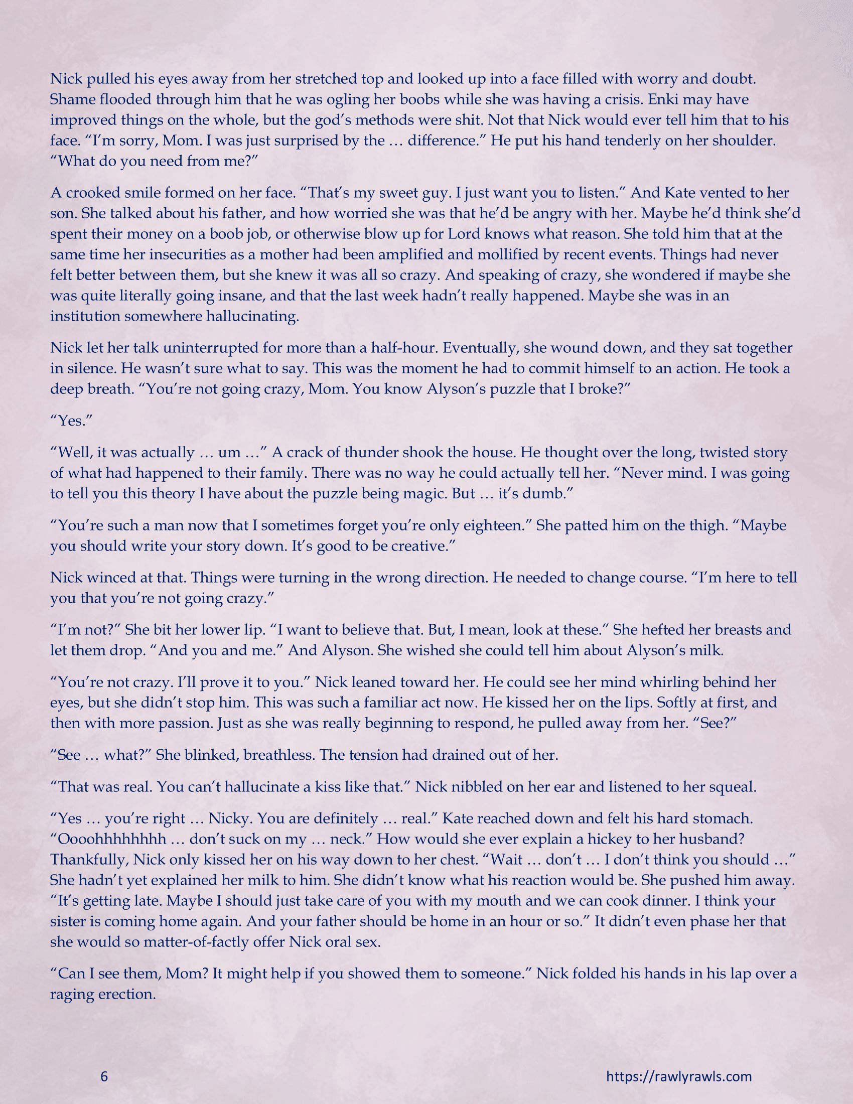 Enki’s Puzzle 11-20 [TenderMindd], Enki Puzzle 16, page 6 of 15