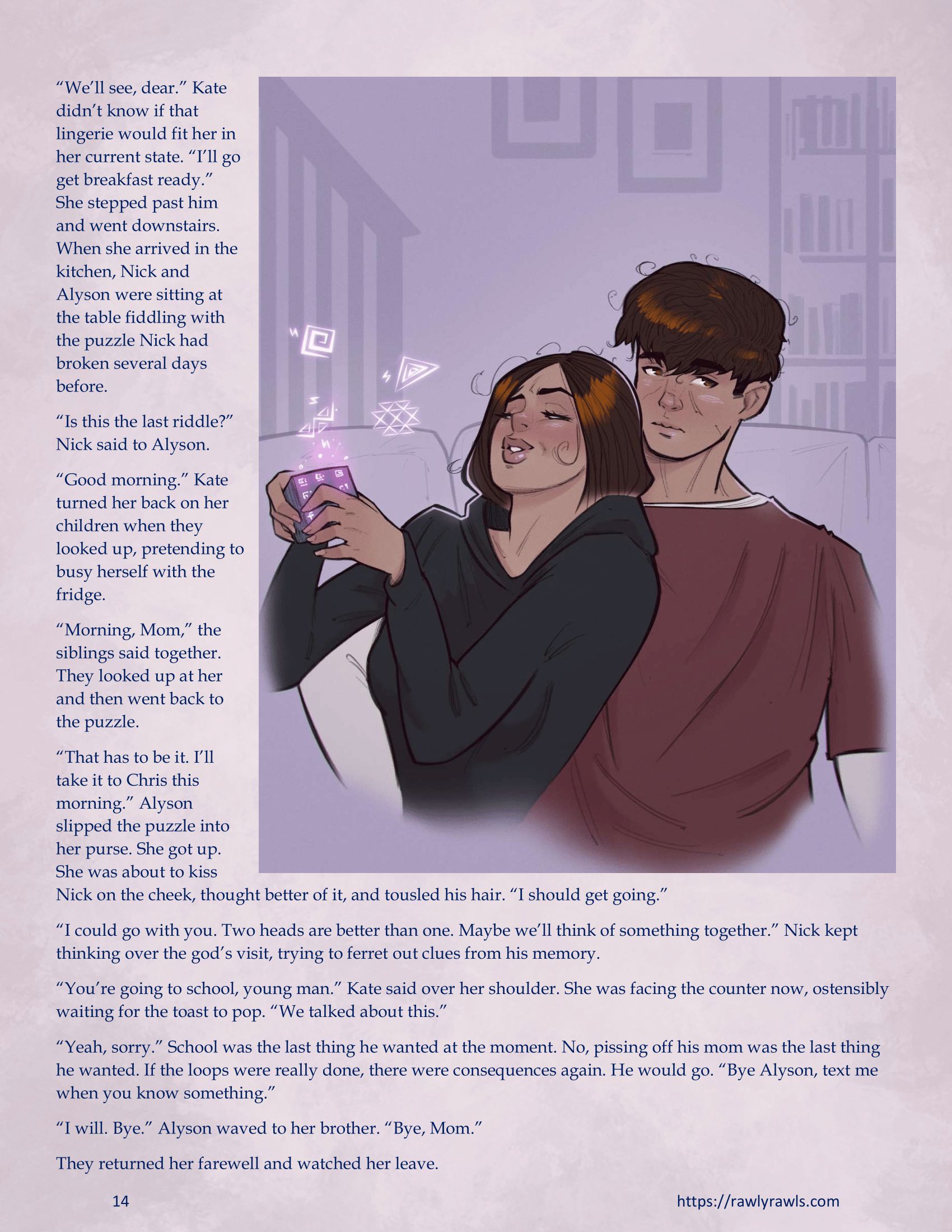 Enki’s Puzzle 11-20 [TenderMindd], Enki Puzzle 15, page 13 of 14