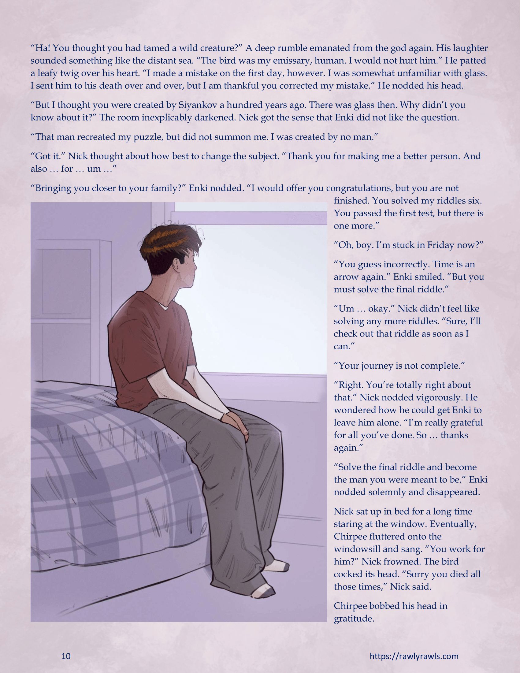 Enki’s Puzzle 11-20 [TenderMindd], Enki Puzzle 15, page 9 of 14