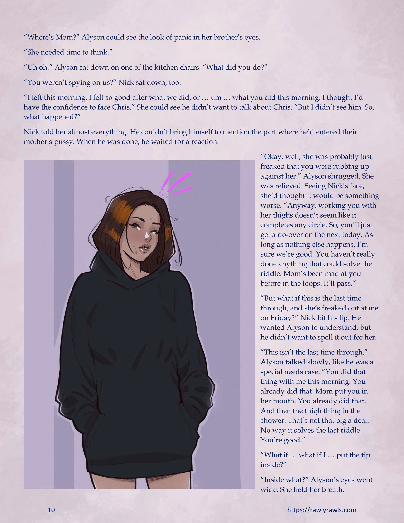 Enki’s Puzzle 11-20 [TenderMindd], Enki Puzzle 13, page 10 of 17
