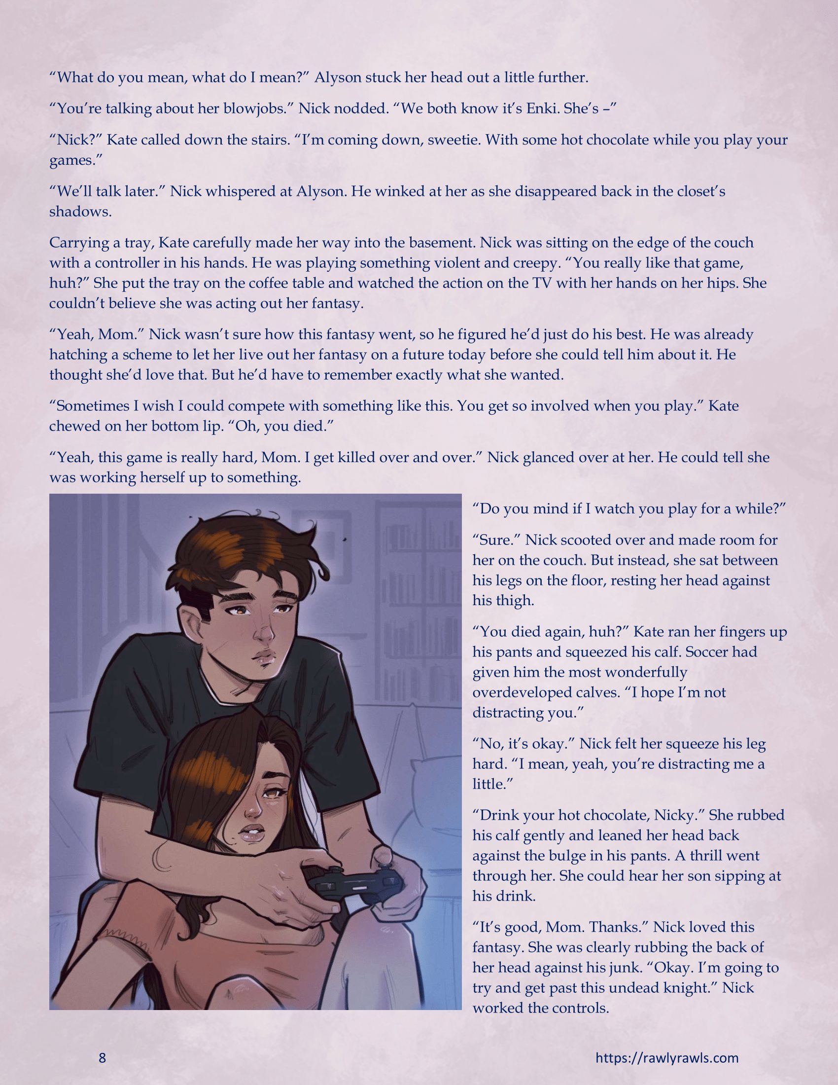 Enki’s Puzzle 11-20 [TenderMindd], Enki Puzzle 12, page 8 of 15