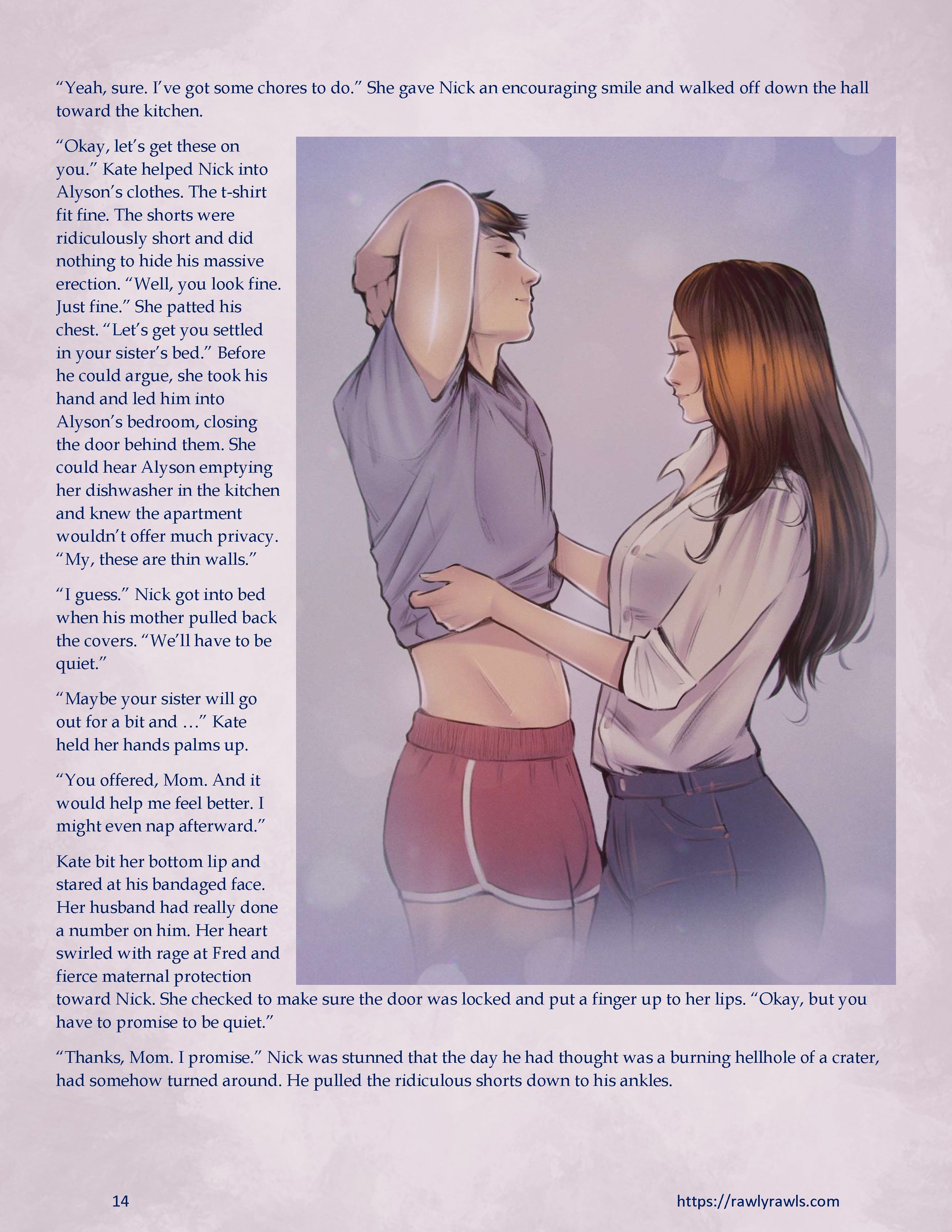 Enki’s Puzzle 21-30 [TenderMindd], Enki’s Puzzle 30, page 14 of 16