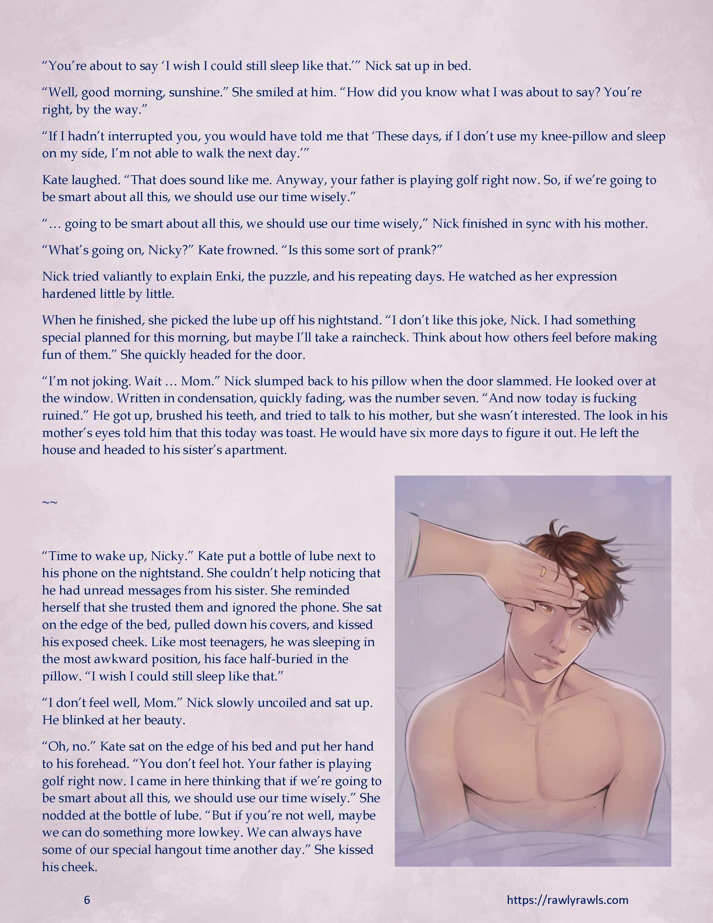 Enki’s Puzzle 21-30 [TenderMindd], Enki’s Puzzle 30, page 6 of 16