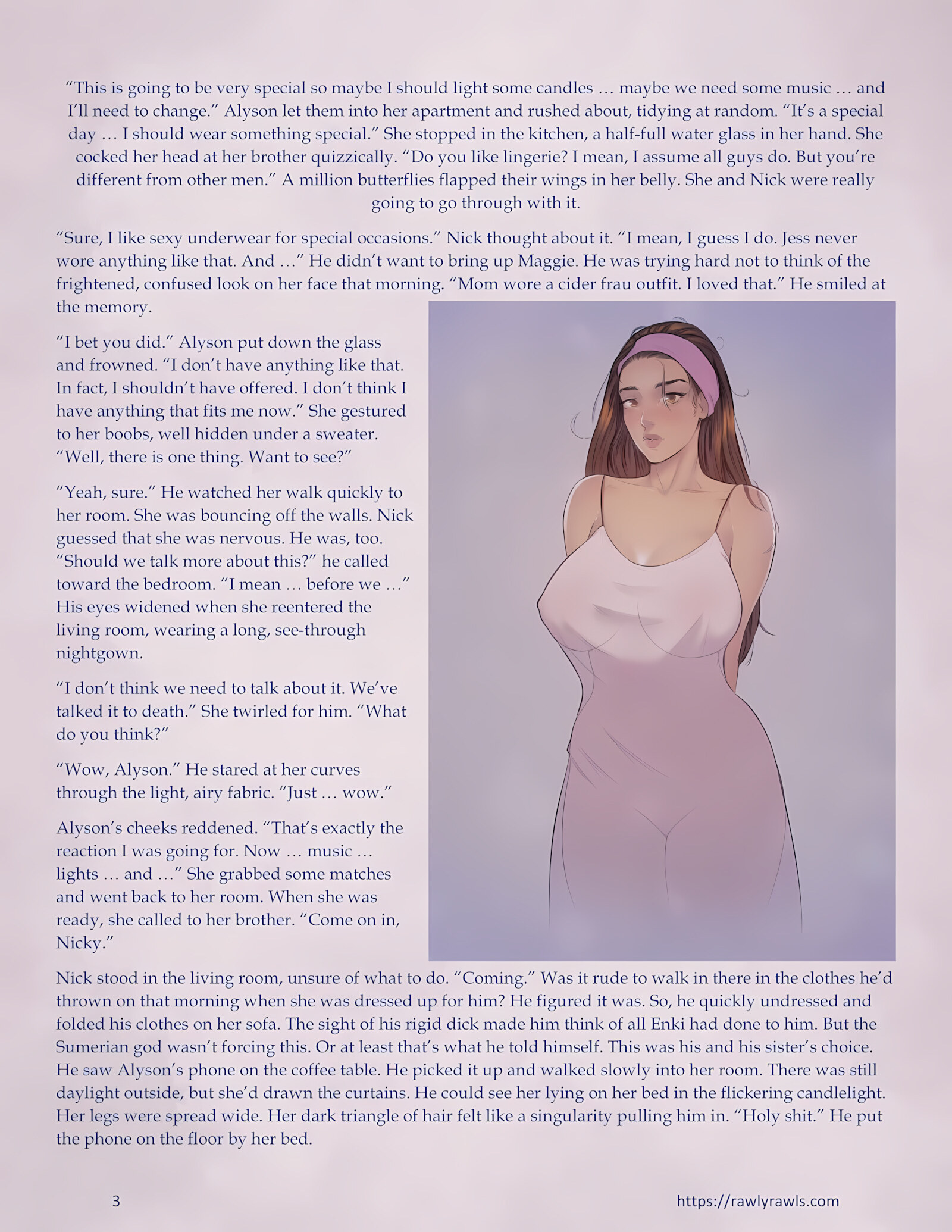 Enki’s Puzzle 21-30 [TenderMindd], Enki’s Puzzle 28, page 3 of 16