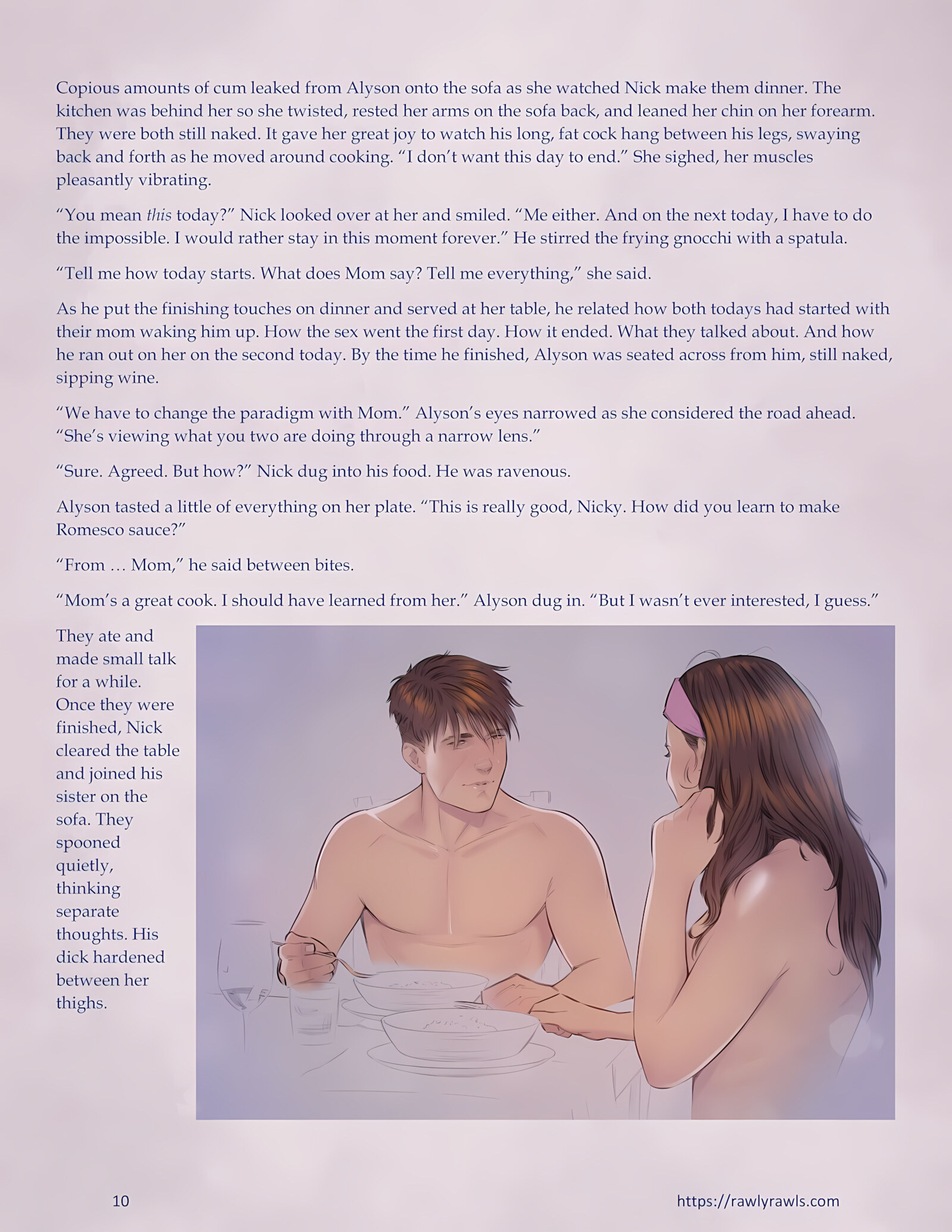 Enki’s Puzzle 21-30 [TenderMindd], Enki’s Puzzle 28, page 10 of 16