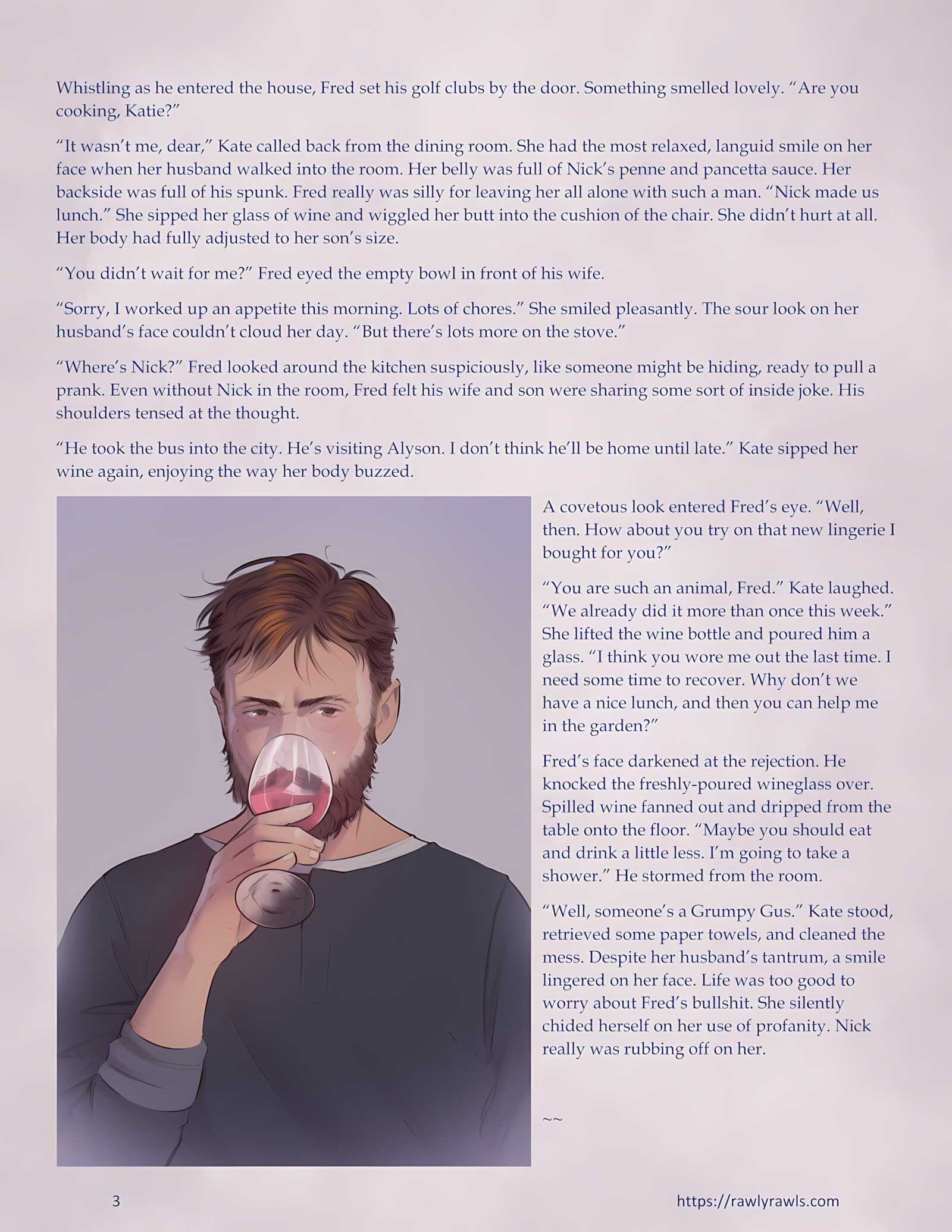 Enki’s Puzzle 21-30 [TenderMindd], Enki’s Puzzle 27, page 3 of 16