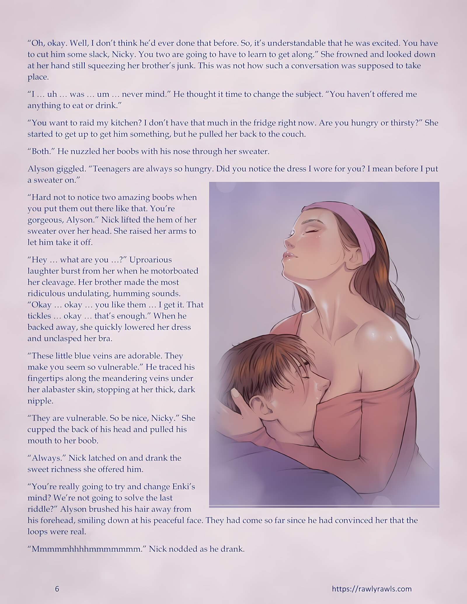 Enki’s Puzzle 21-30 [TenderMindd], Enki’s Puzzle 27, page 6 of 16
