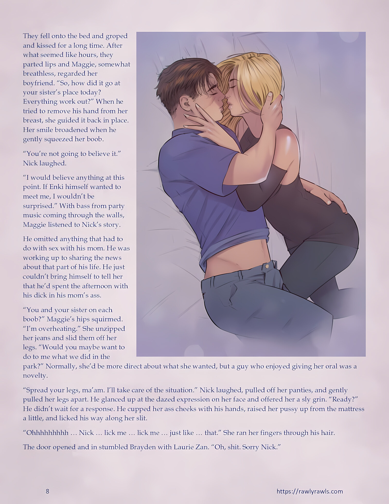Enki’s Puzzle 21-30 [TenderMindd], Enki’s Puzzle 26, page 8 of 16