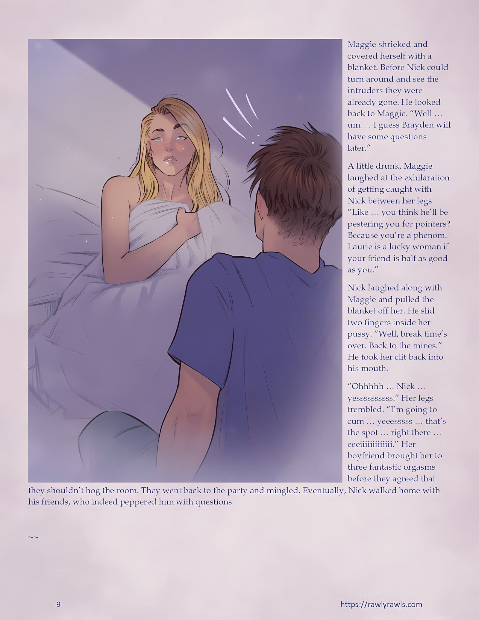 Enki’s Puzzle 21-30 [TenderMindd], Enki’s Puzzle 26, page 9 of 16