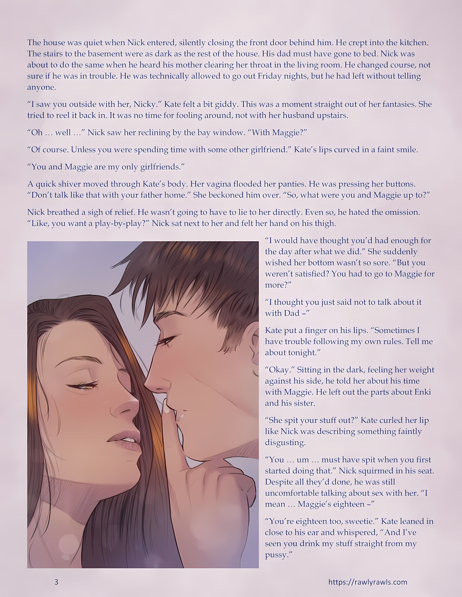Enki’s Puzzle 21-30 [TenderMindd], Enki’s Puzzle 25, page 3 of 15