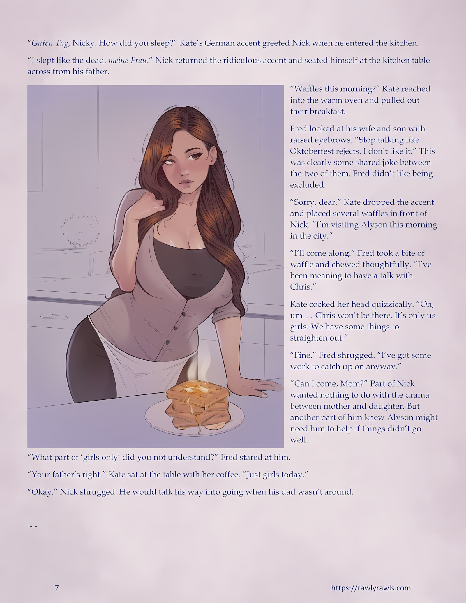 Enki’s Puzzle 21-30 [TenderMindd], Enki’s Puzzle 25, page 7 of 15