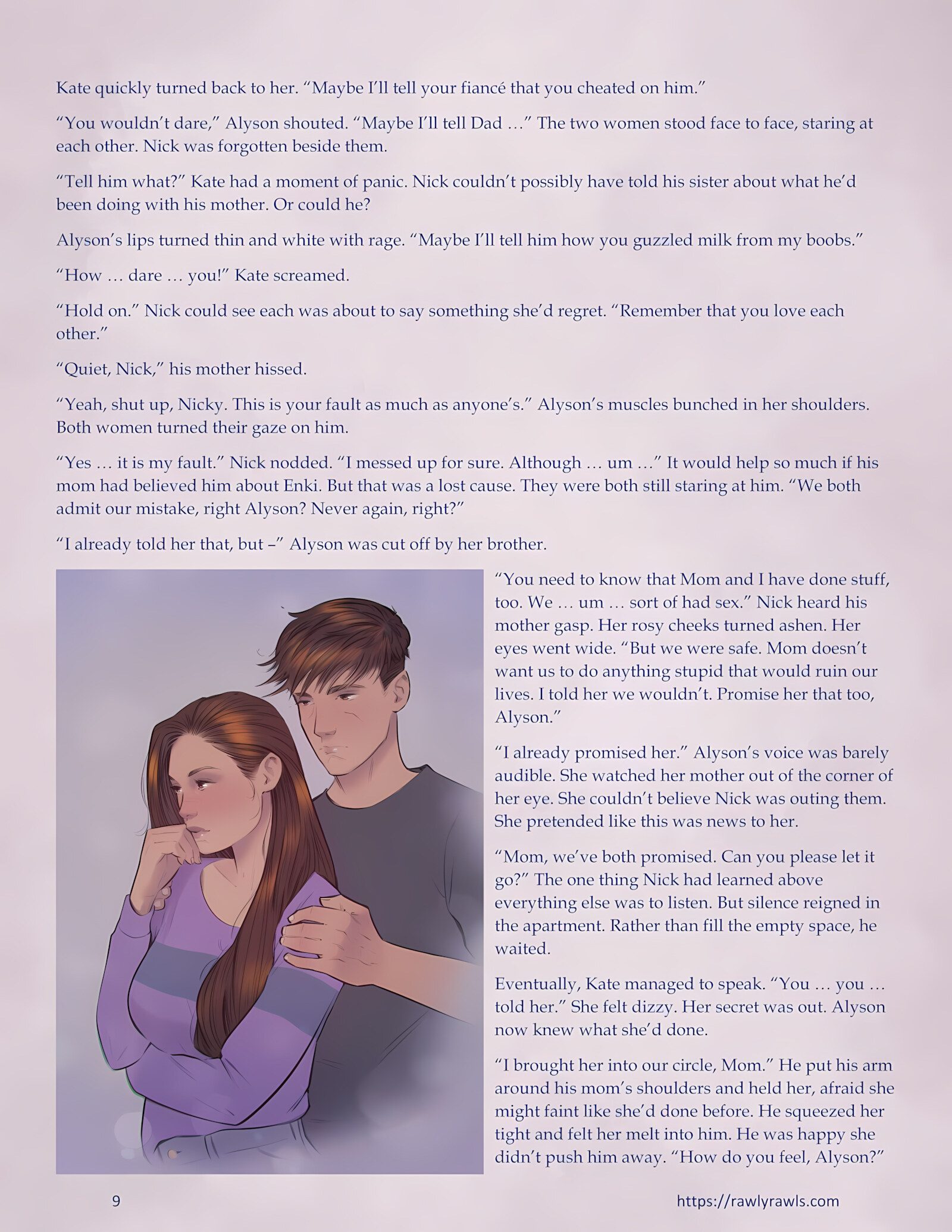 Enki’s Puzzle 21-30 [TenderMindd], Enki’s Puzzle 25, page 9 of 15