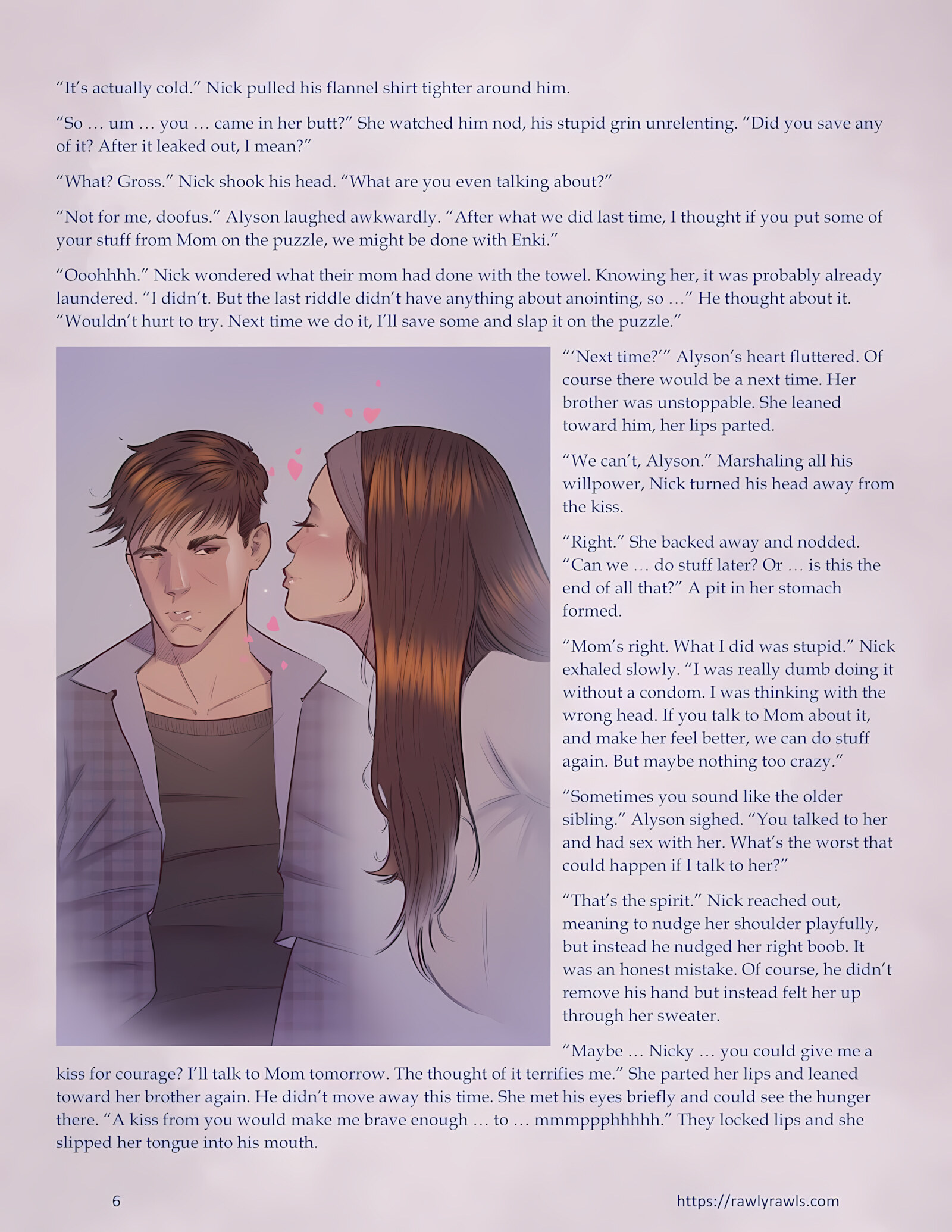 Enki’s Puzzle 21-30 [TenderMindd], Enki’s Puzzle 24, page 6 of 15